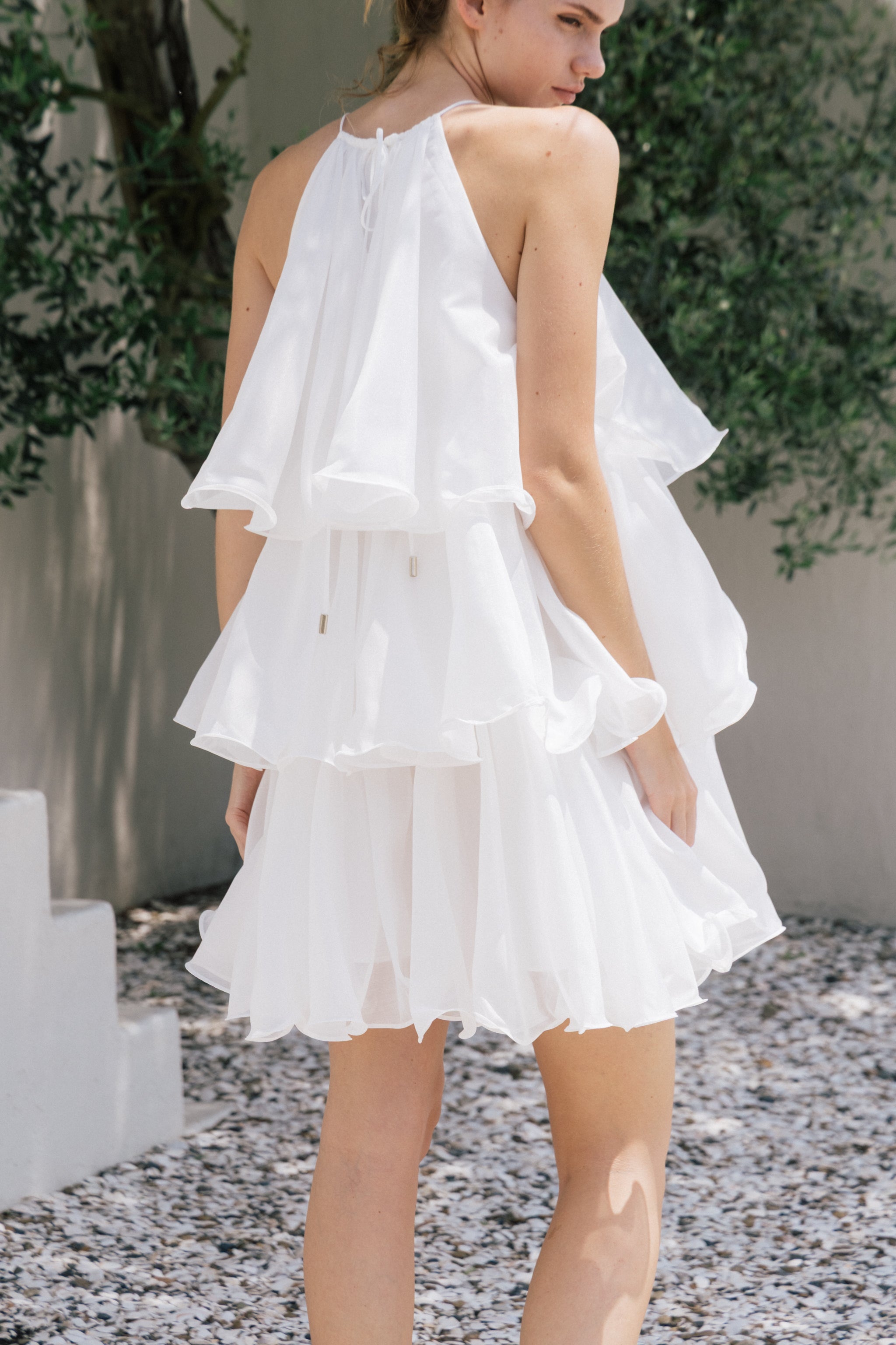 Hesiod Frills Dress – THE TOÉ