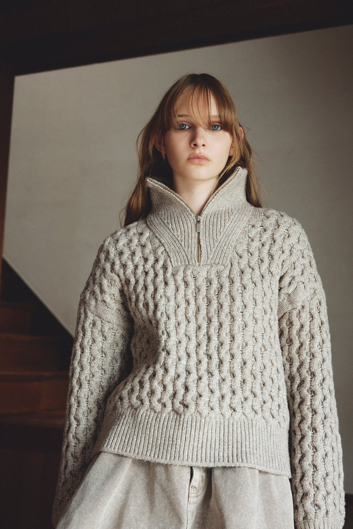 Schilder Zip Knit