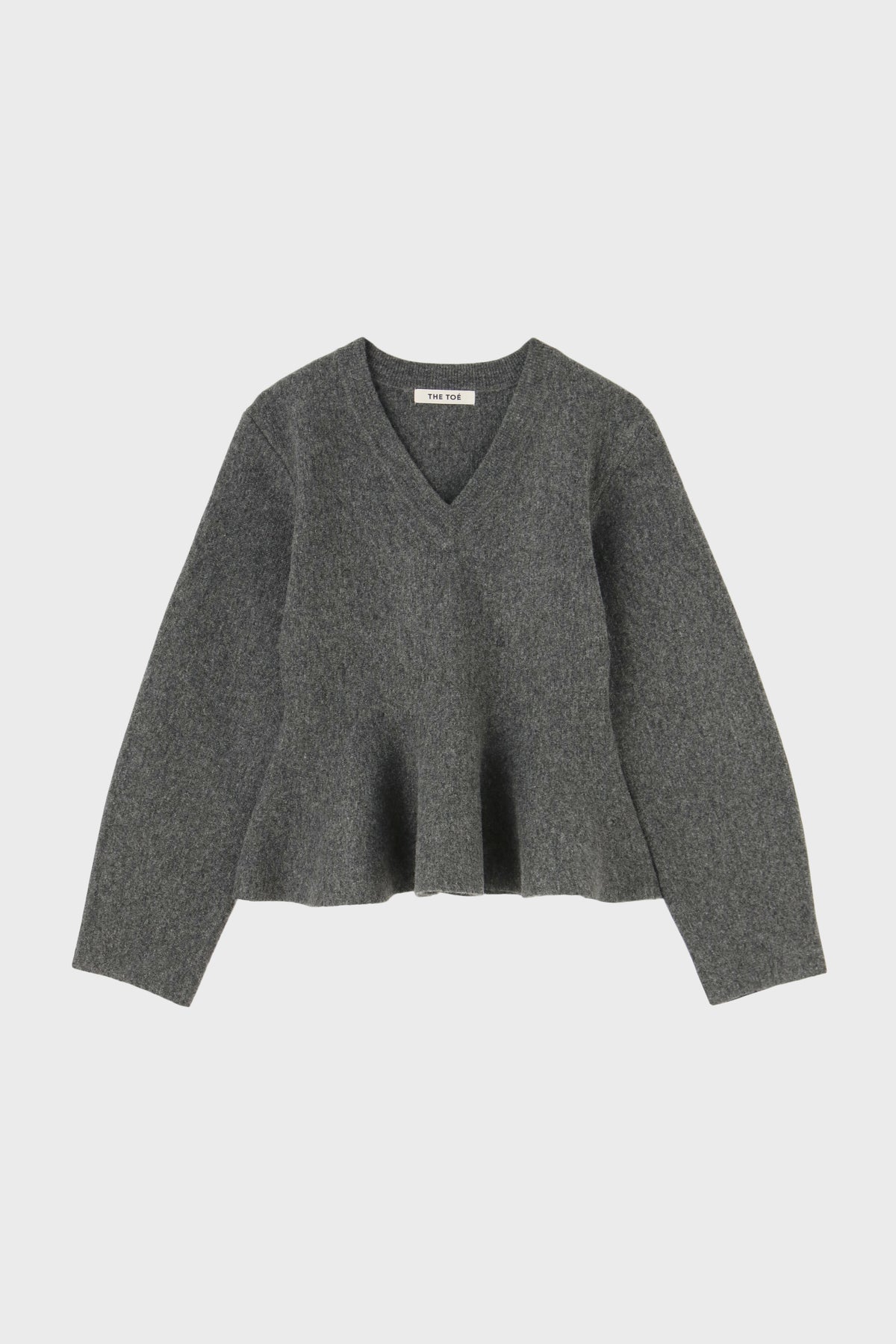Lonna Vneck Peplum Knit