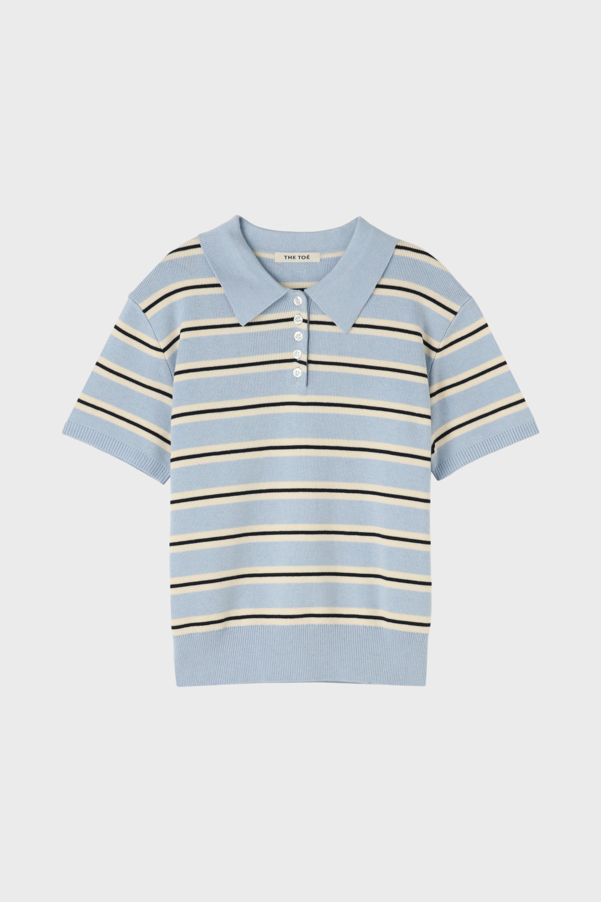 トップス THE TOE Goethe Stripe Knit Goethe Stripe Knit – THE TOÉ