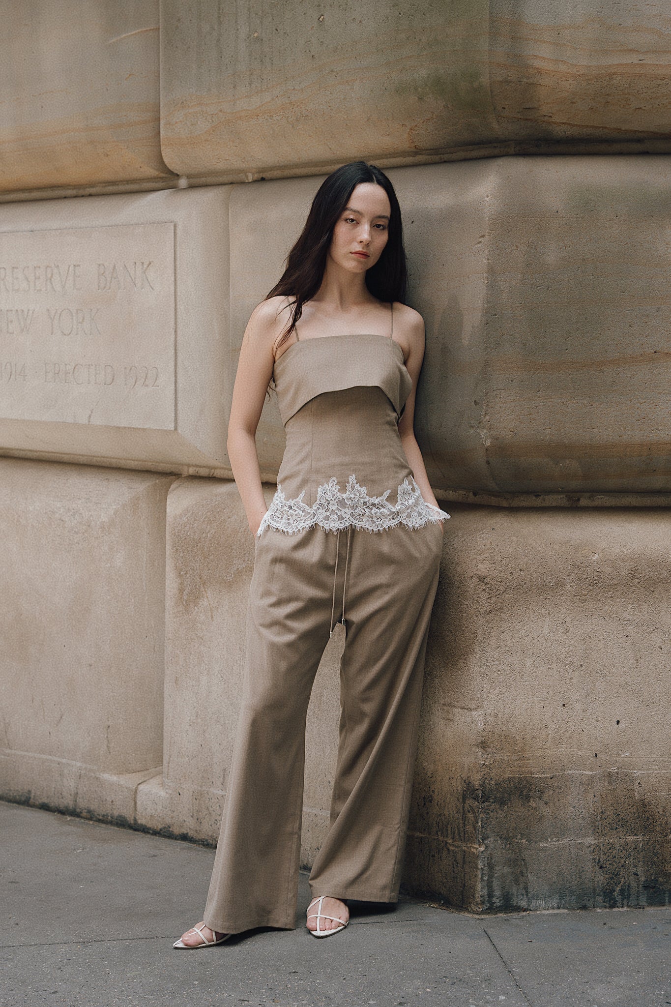 Loosdrecht Double Belt Pants