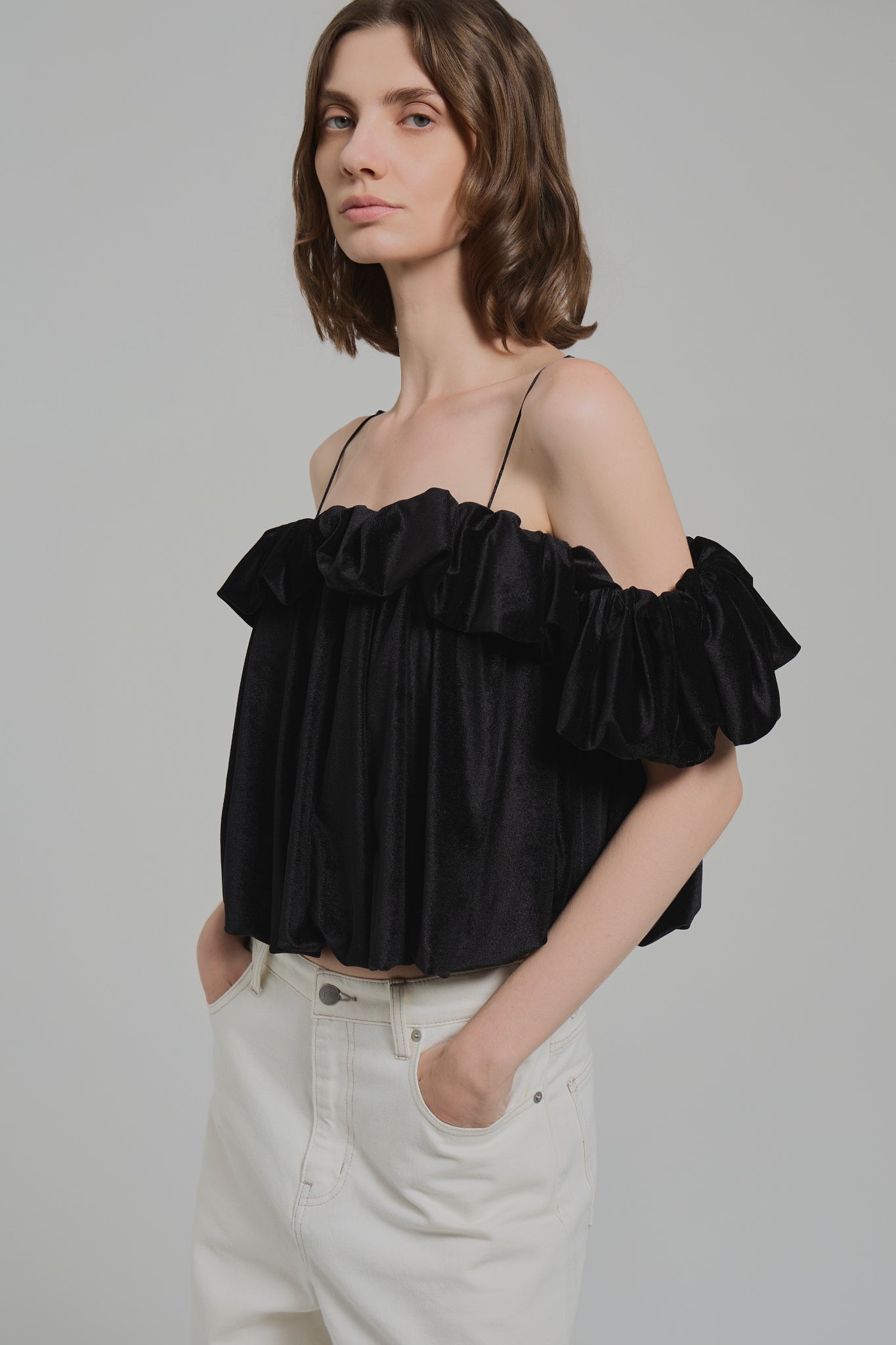 Brienner Frills Top