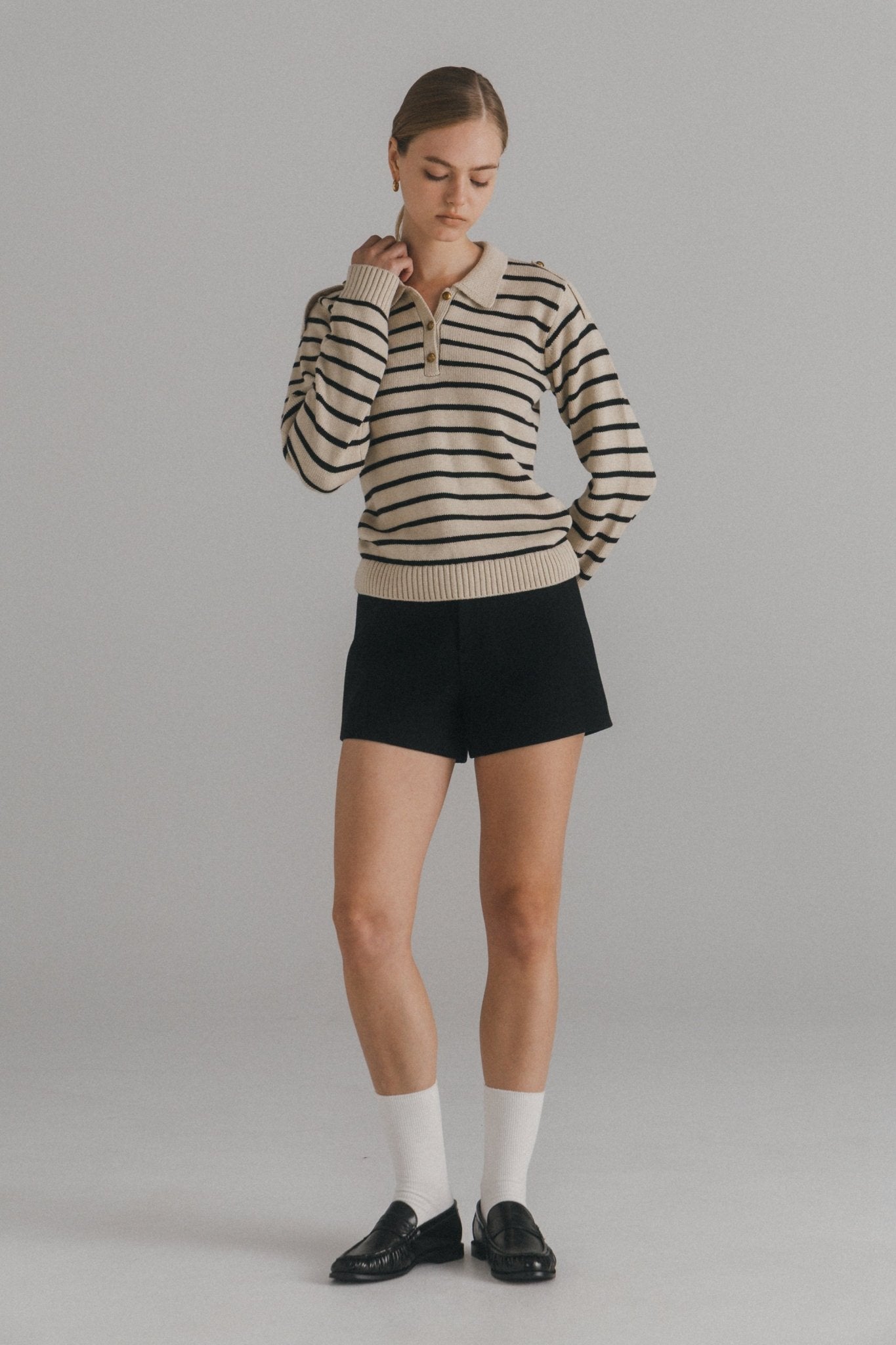 Karstula Stripe Knit Top