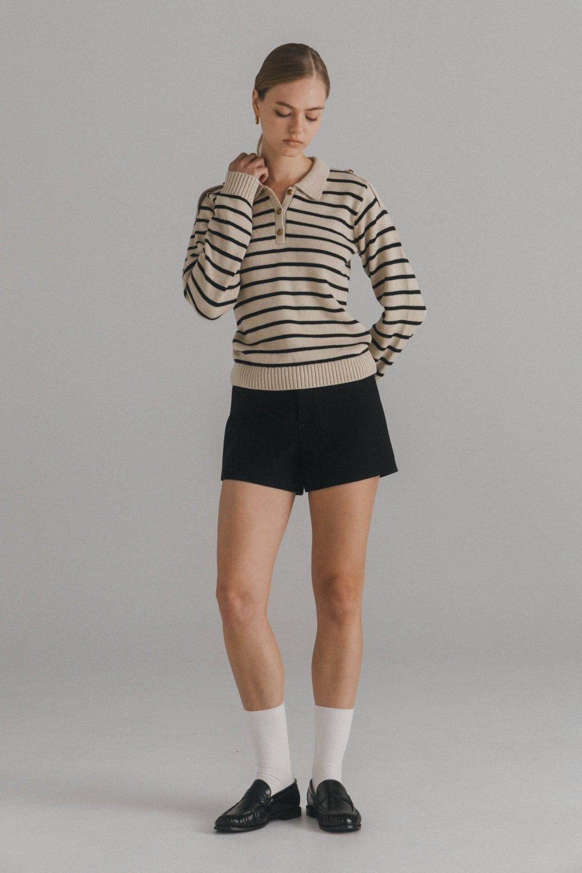 Karstula Stripe Knit Top
