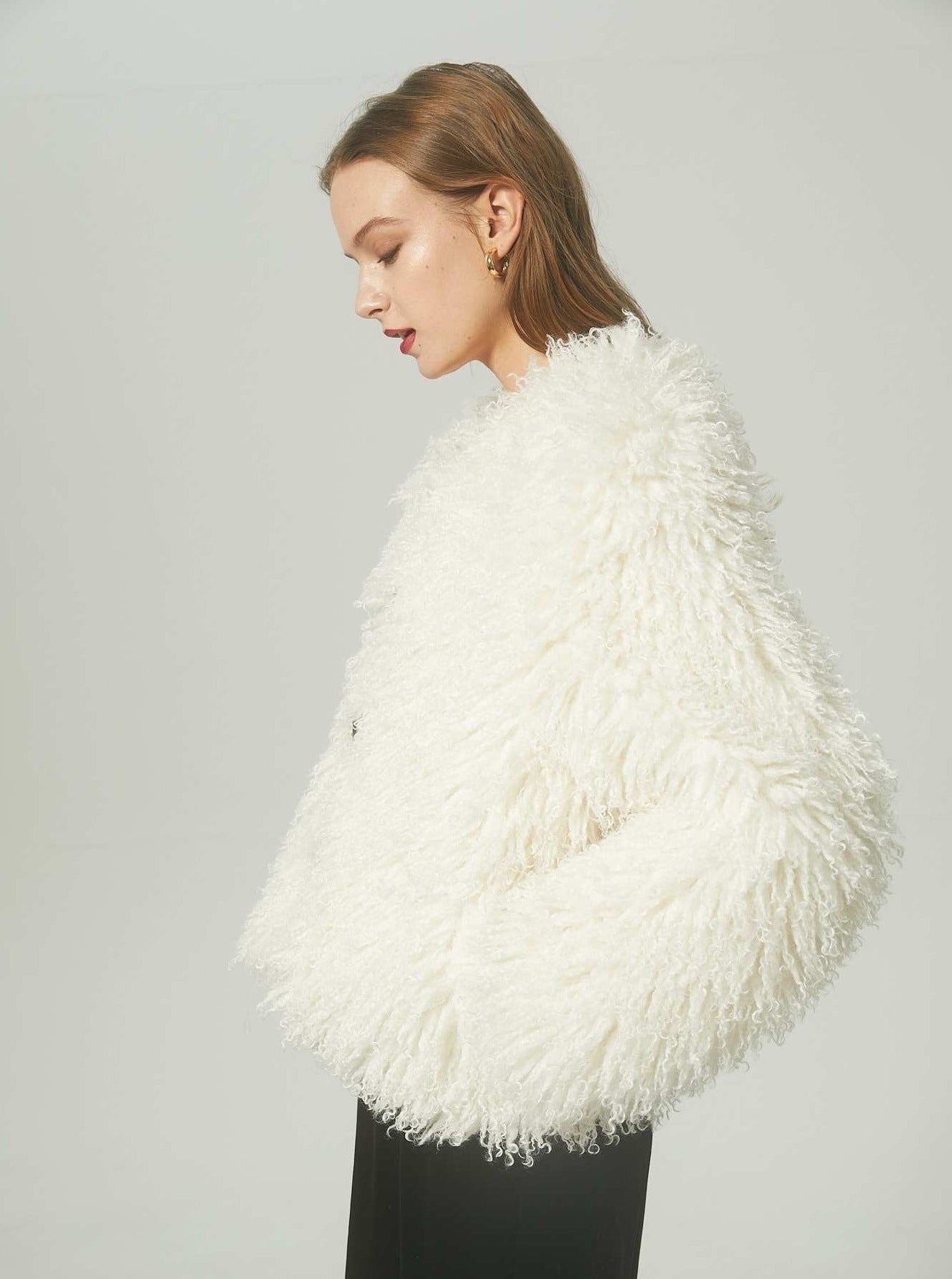 Christmas fur coat