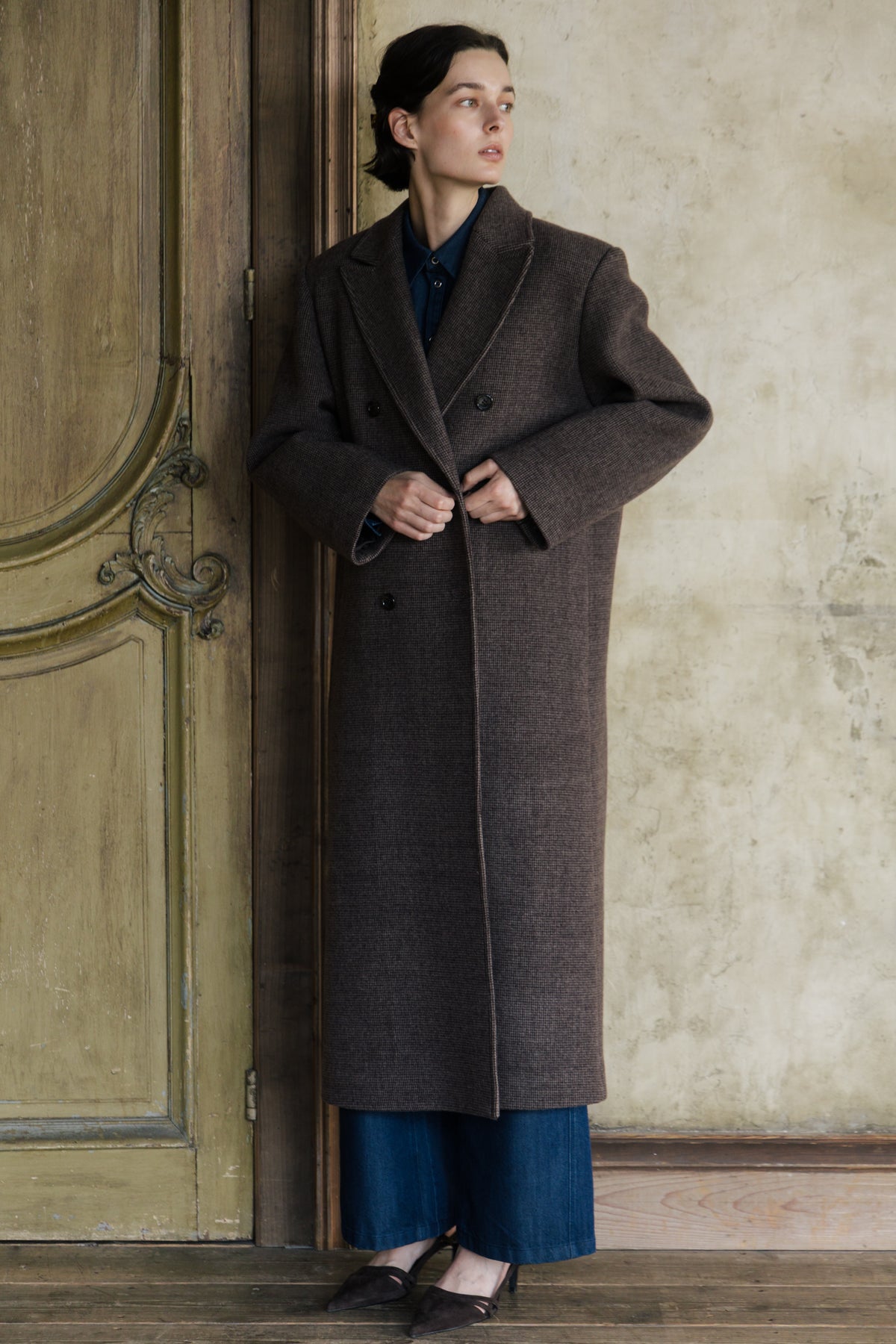 Moeckeberg Coat (brown check