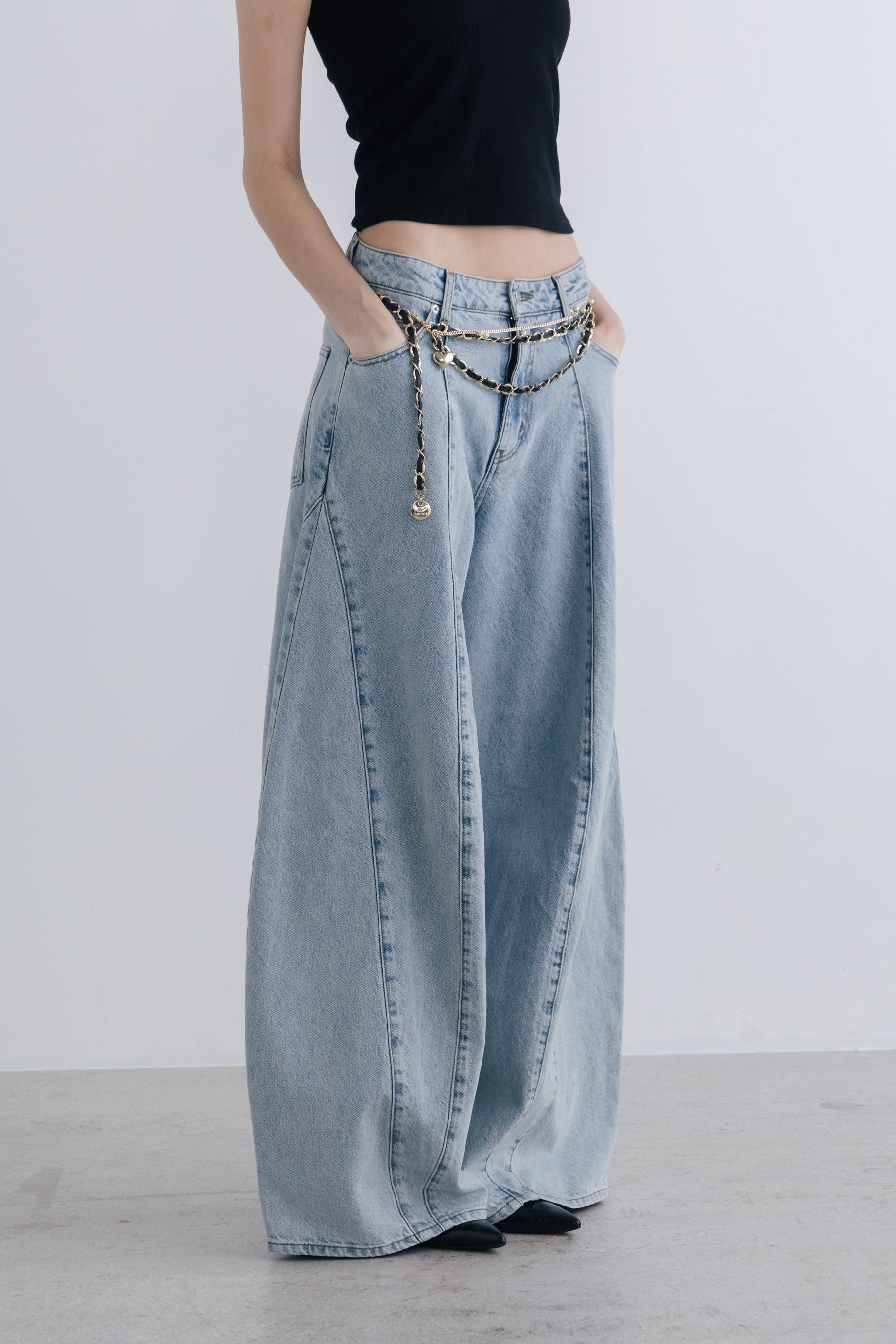 圣托里尼牛仔裤