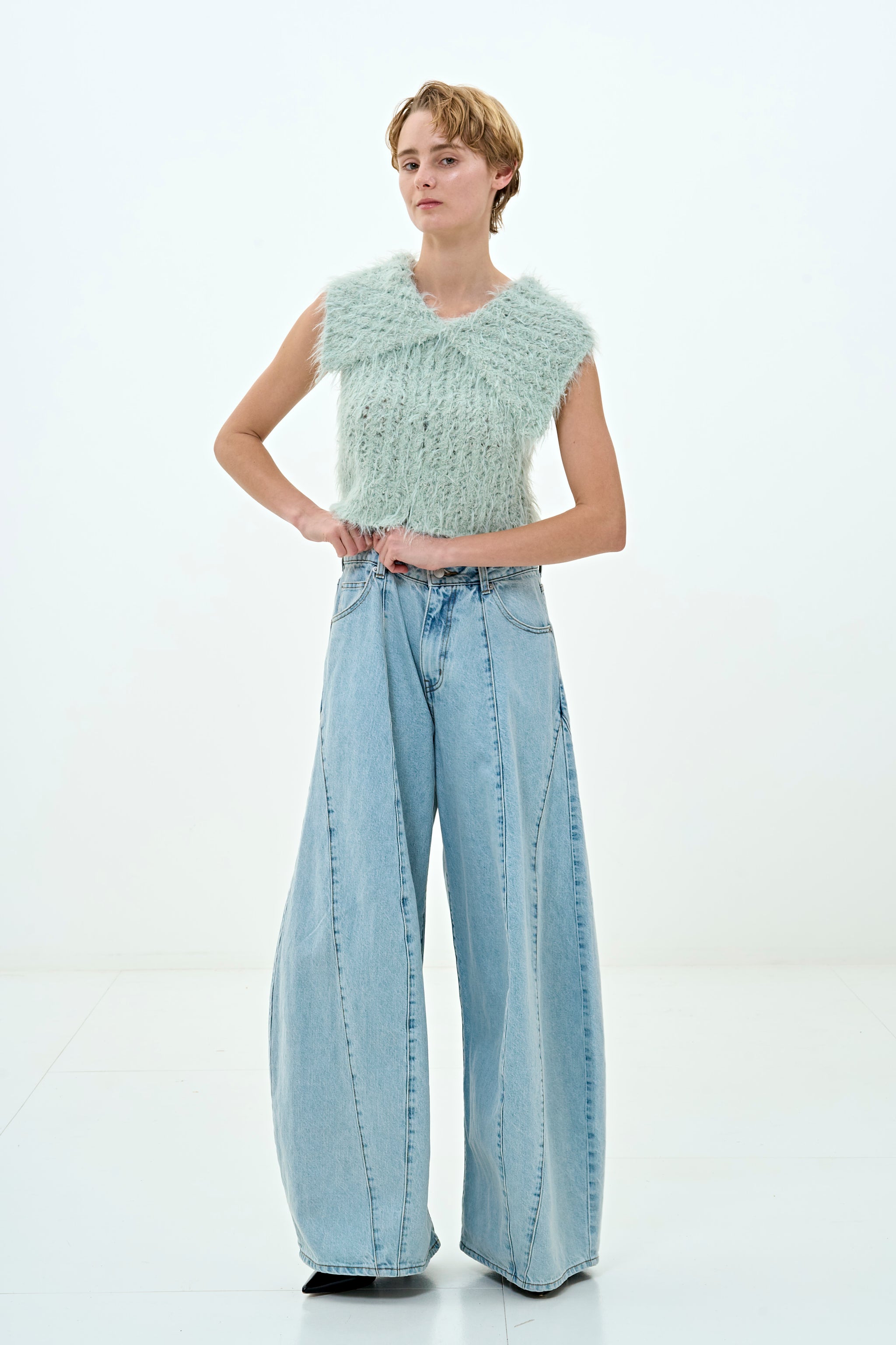 Santorini denim pants