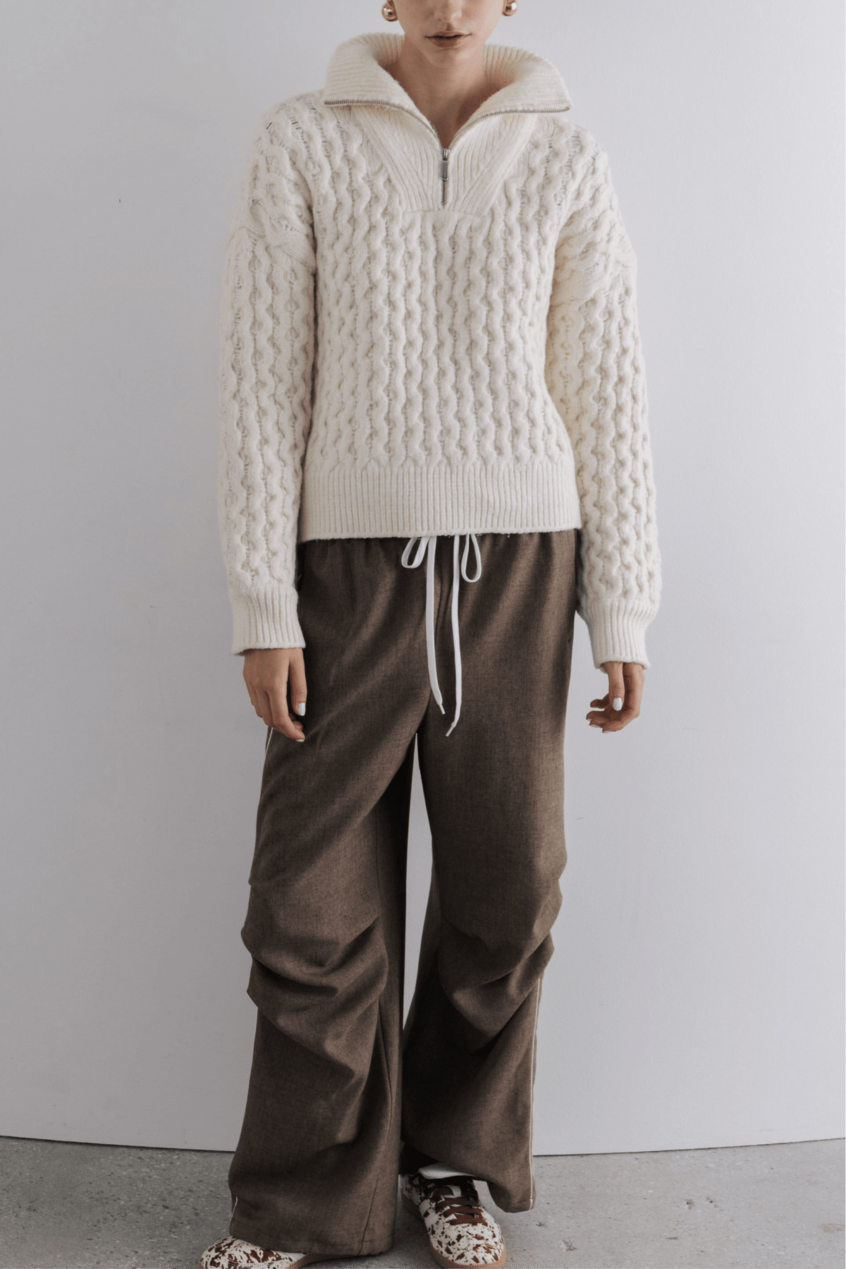 Schilder Zip Knit