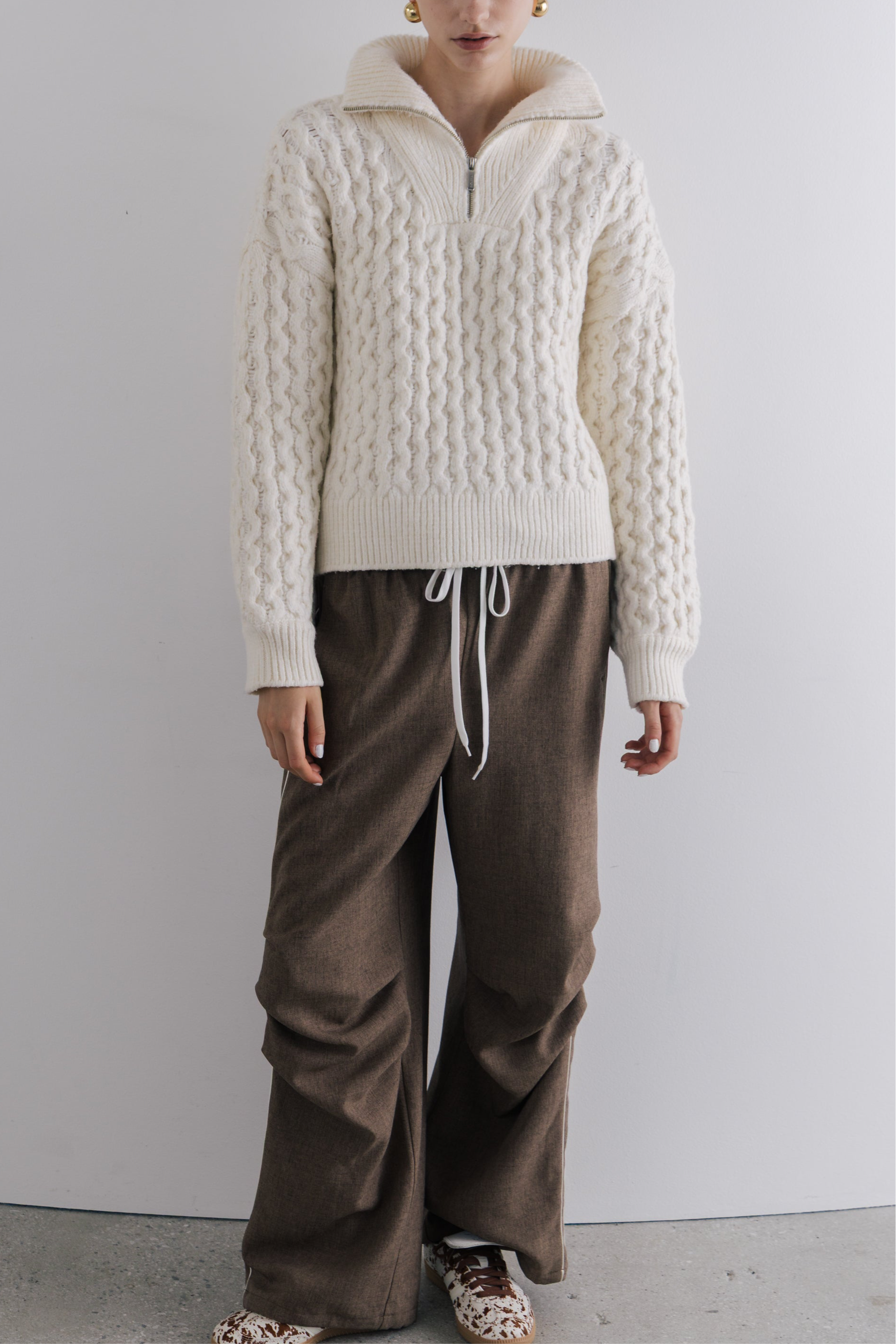 Schilder Zip Knit