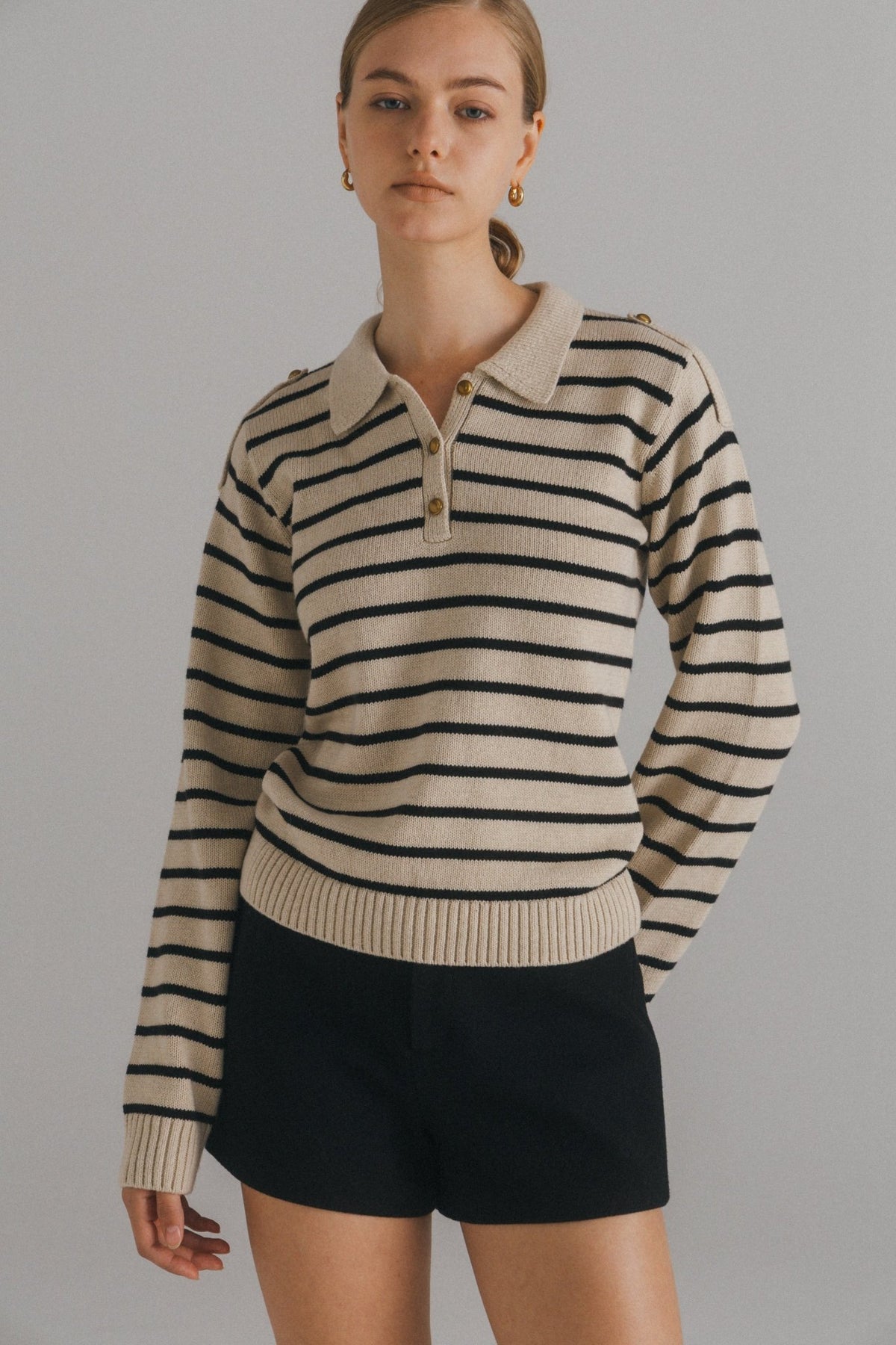 Karstula Stripe Knit Top
