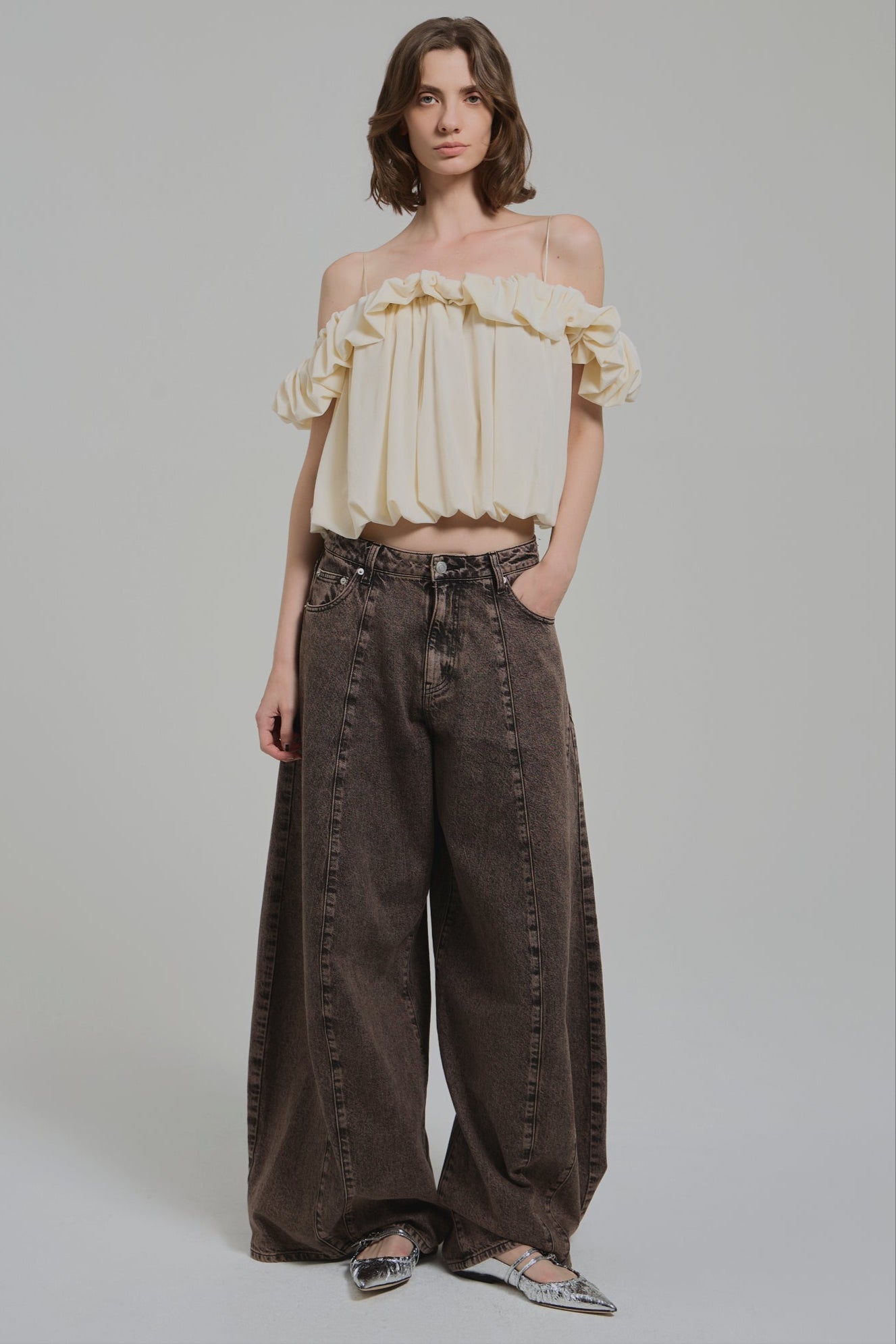 Santorini Denim Pants