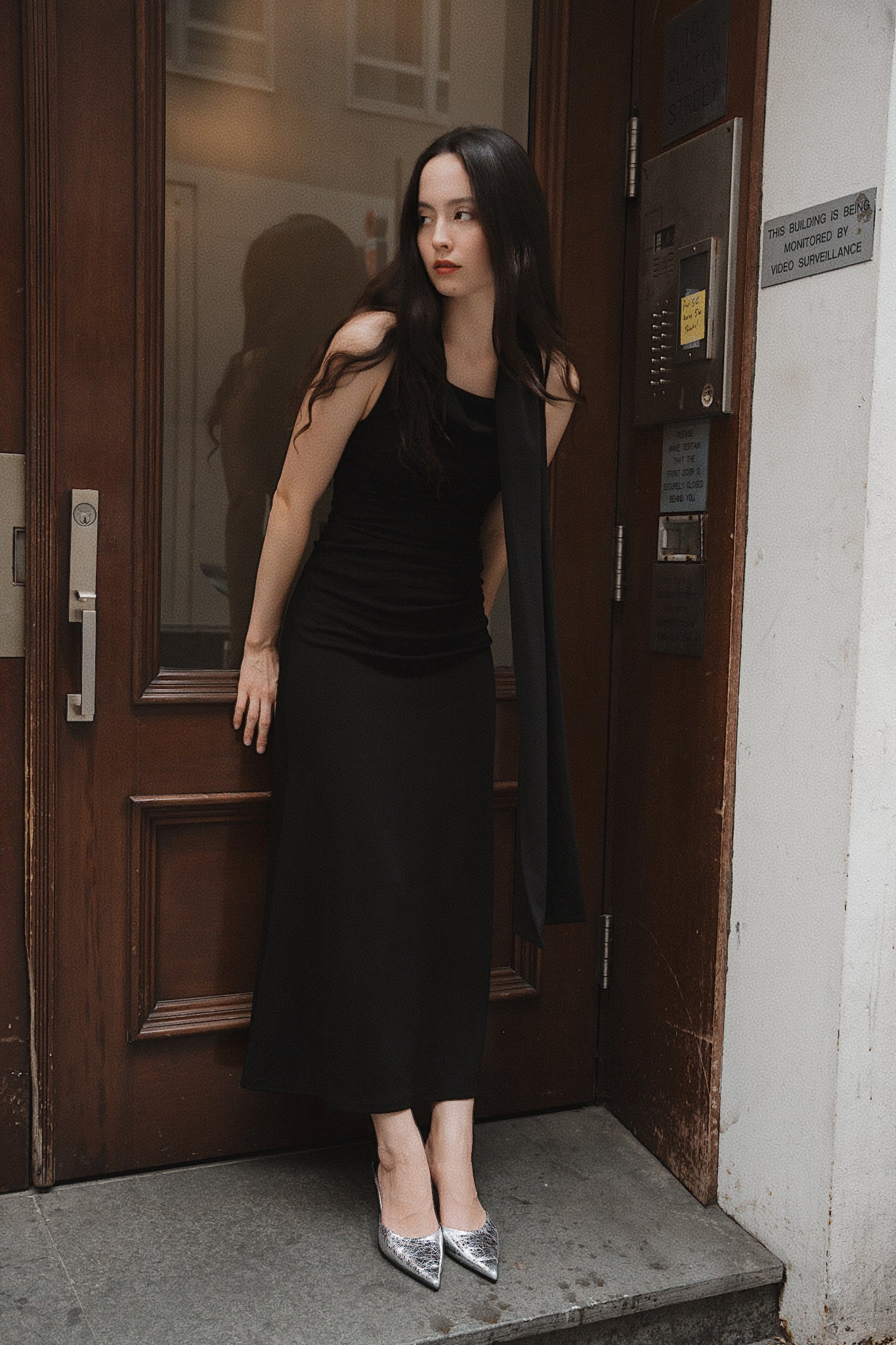 Linge Asymmetry Dress