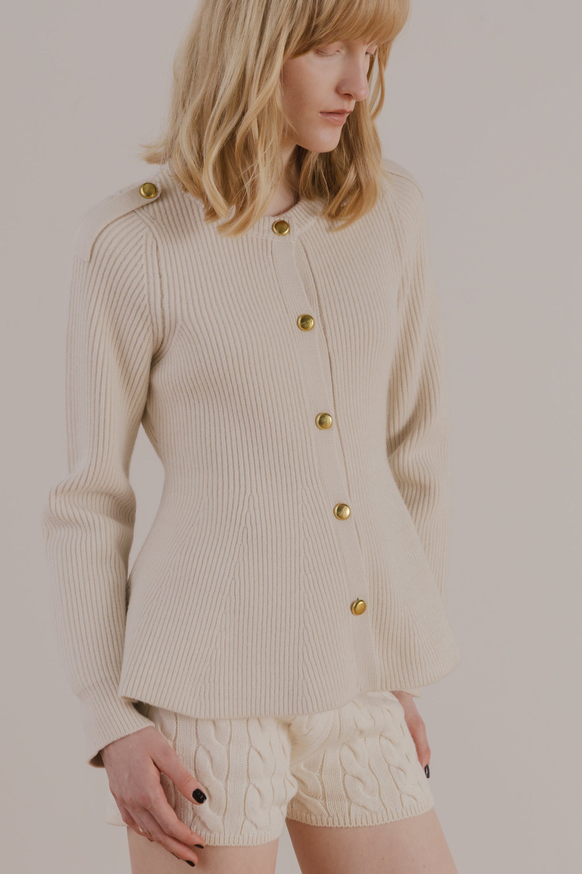 Rosen Peplum Cardigan