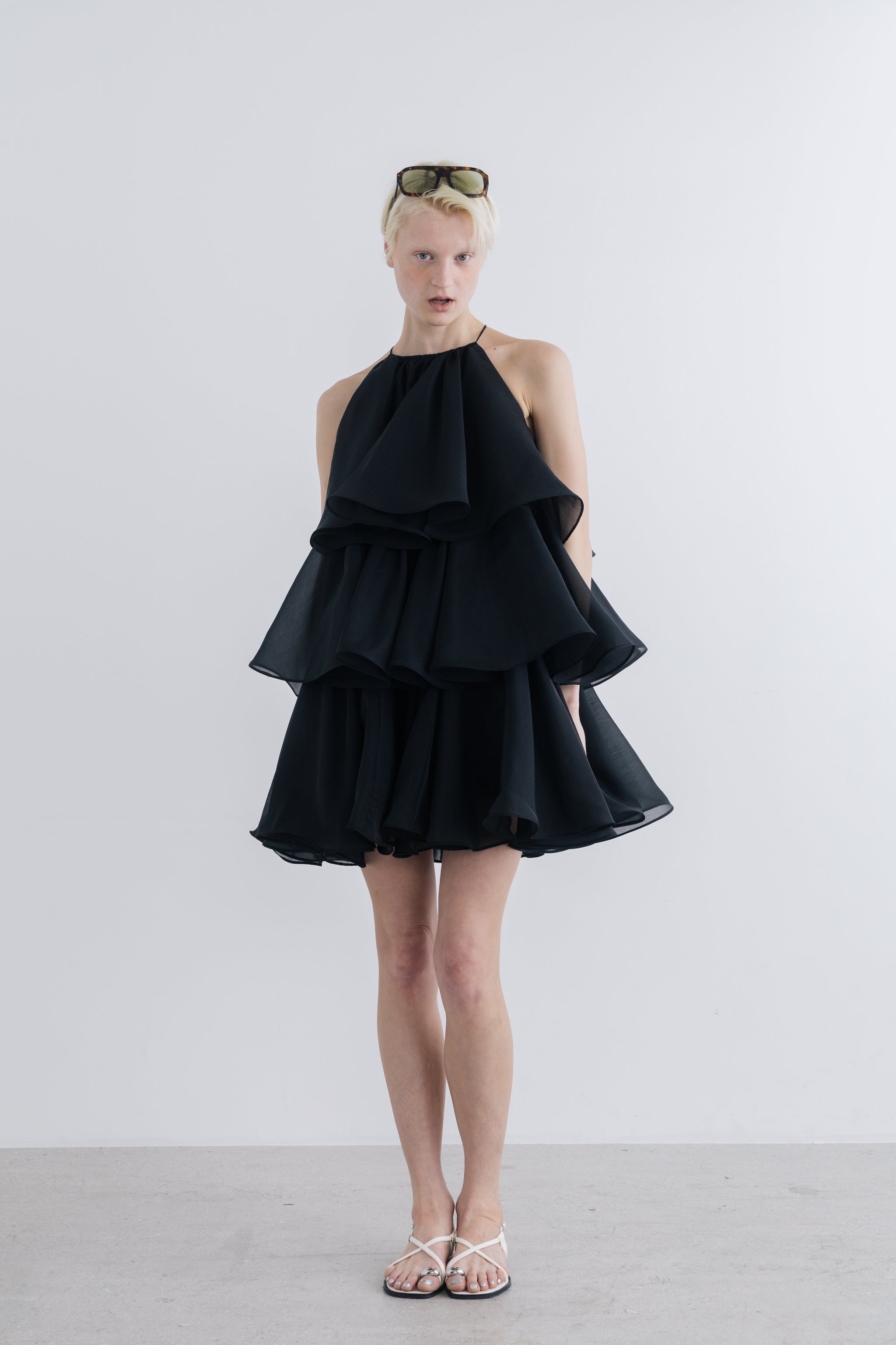 THETOE Schiller Frills Dress Sサイズ Hesiod Frills Dress – THE TOÉ