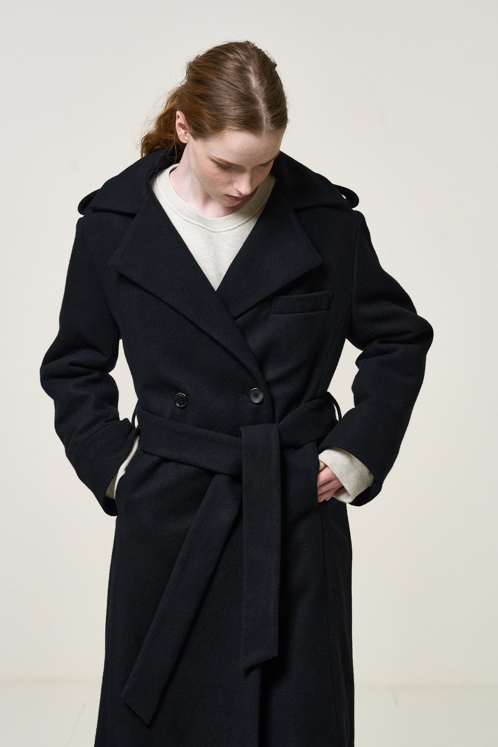 Fleet wool coat