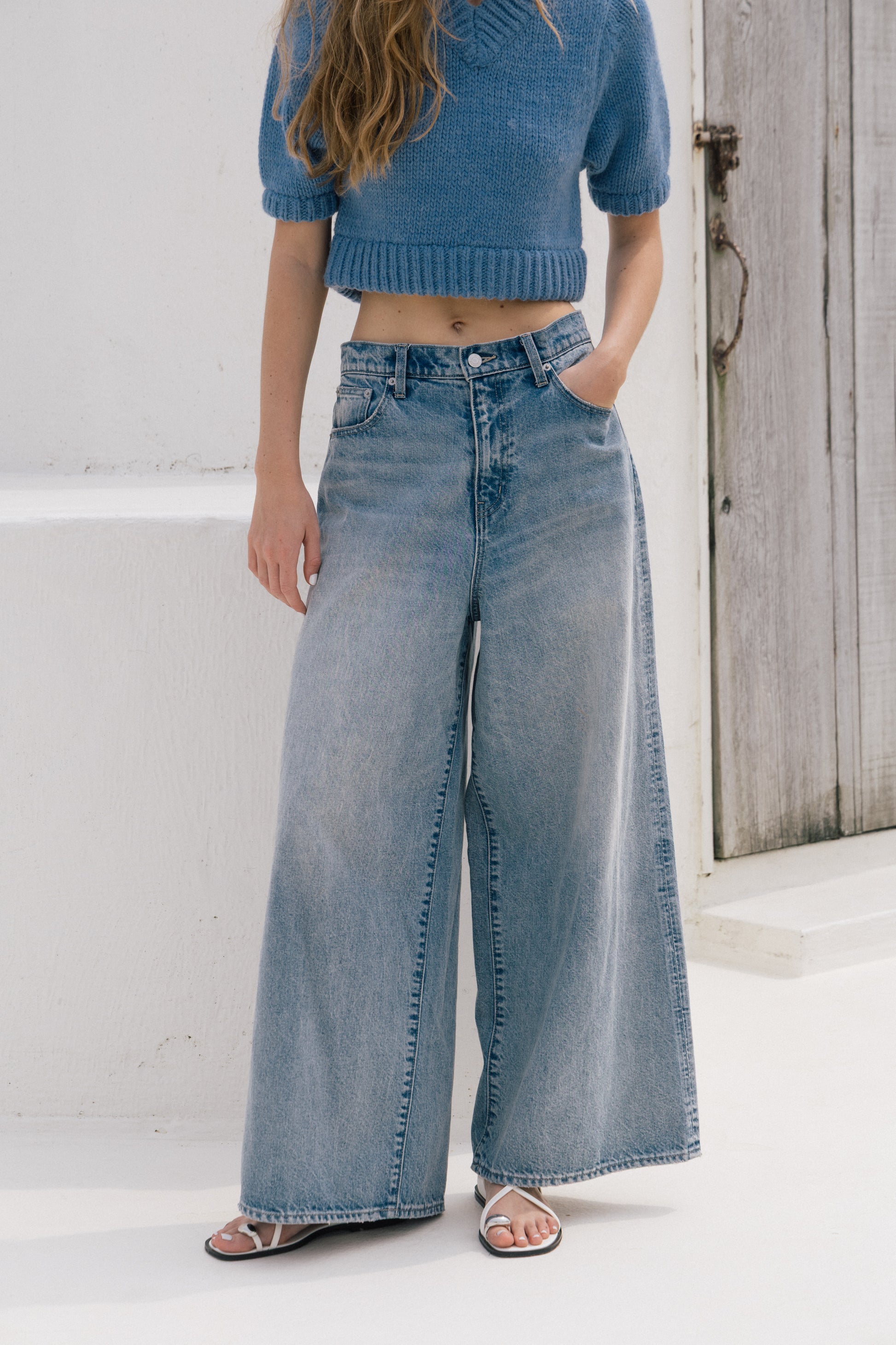 Aegean Denim Pants