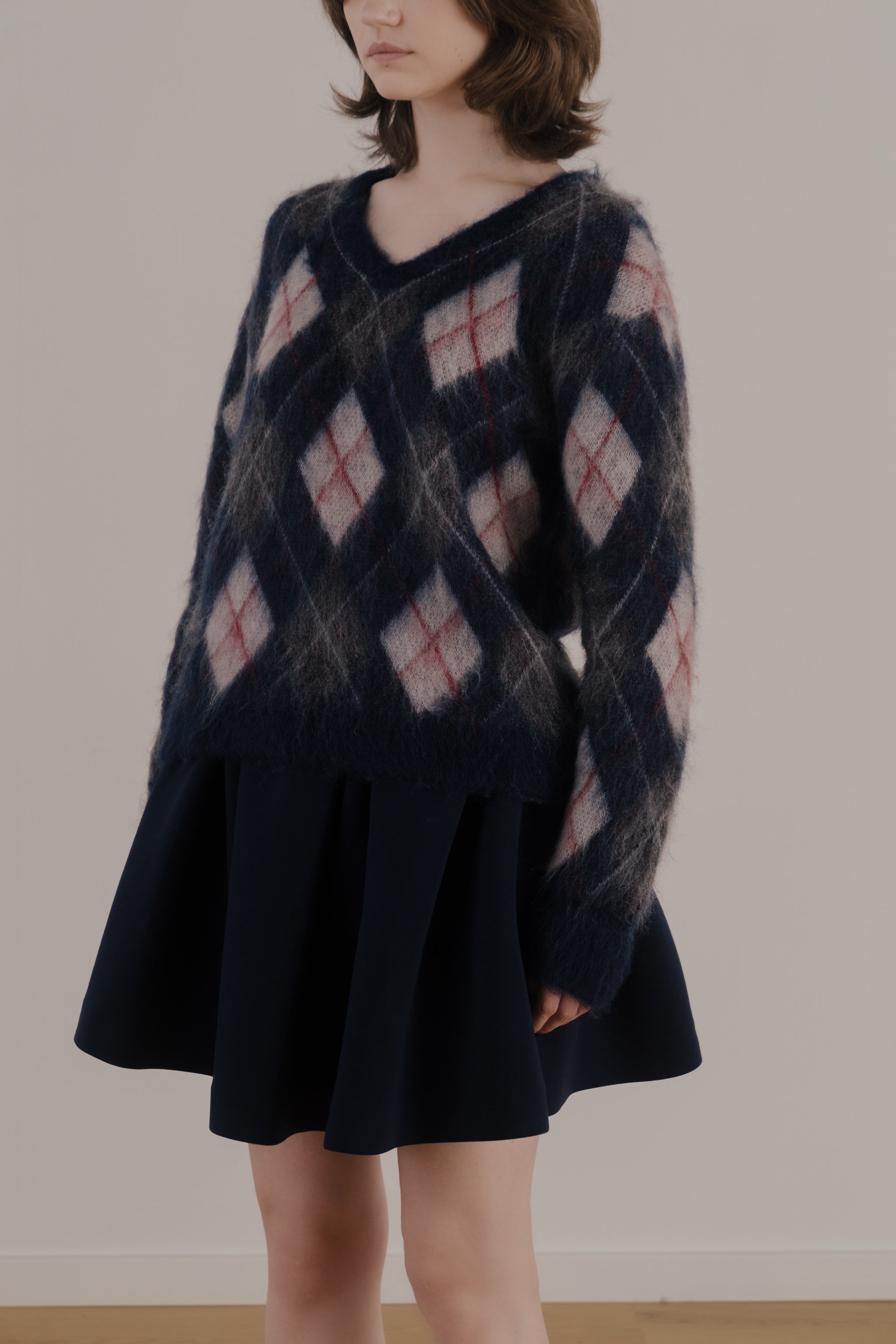 Sendlinger Argyle Knit