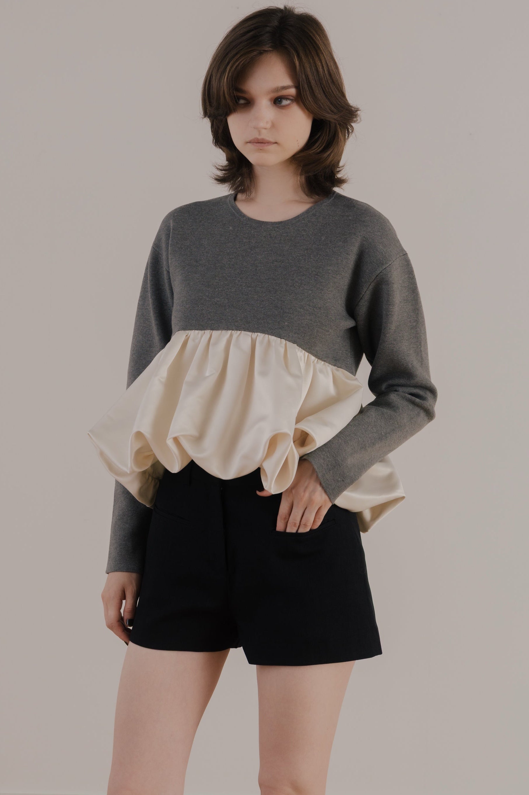 Aachen Balloon Peplum