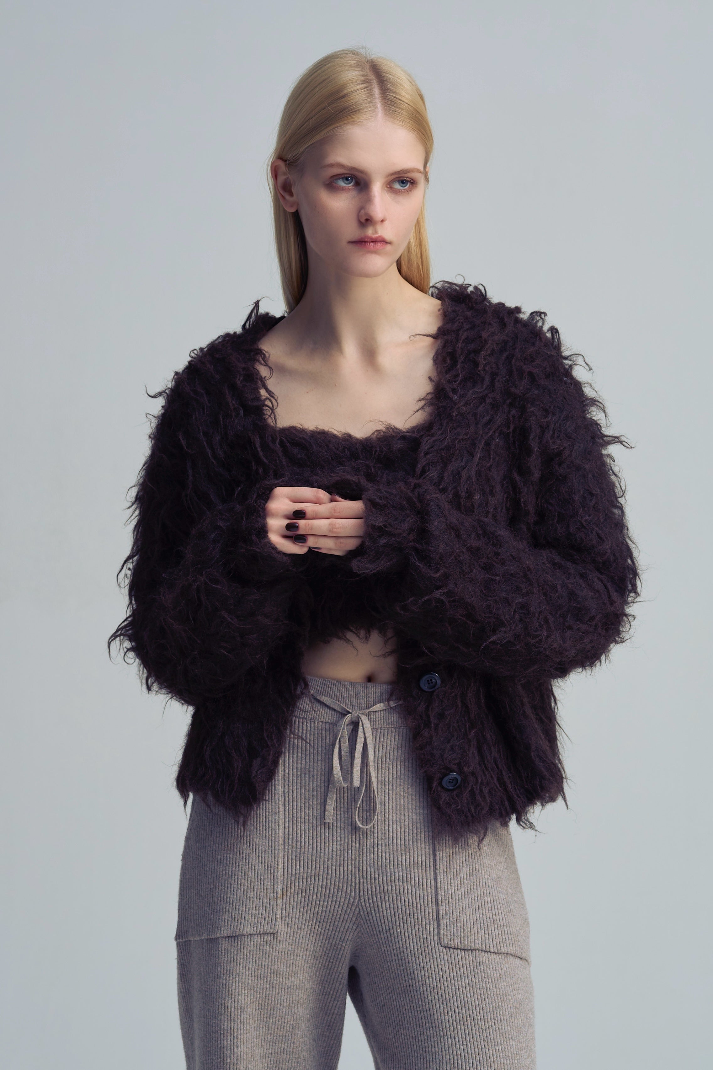 Westminster Shaggy Cardigan – THE TOÉ