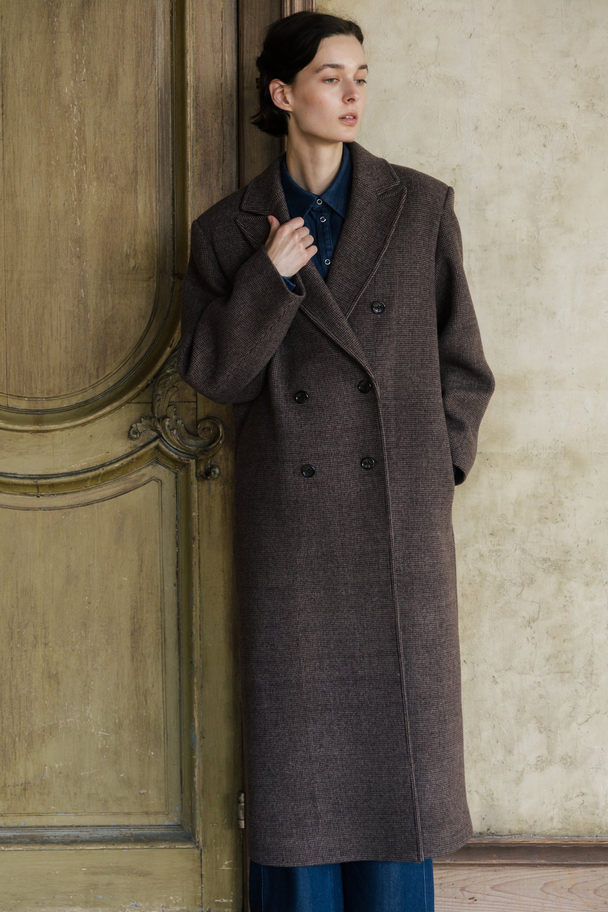 Moeckeberg Coat (brown check