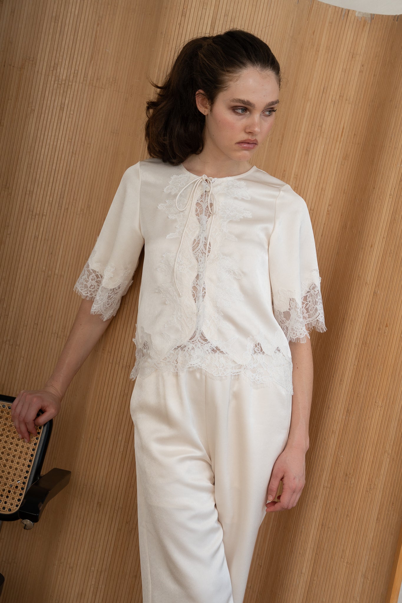 Egelantier Satin Top