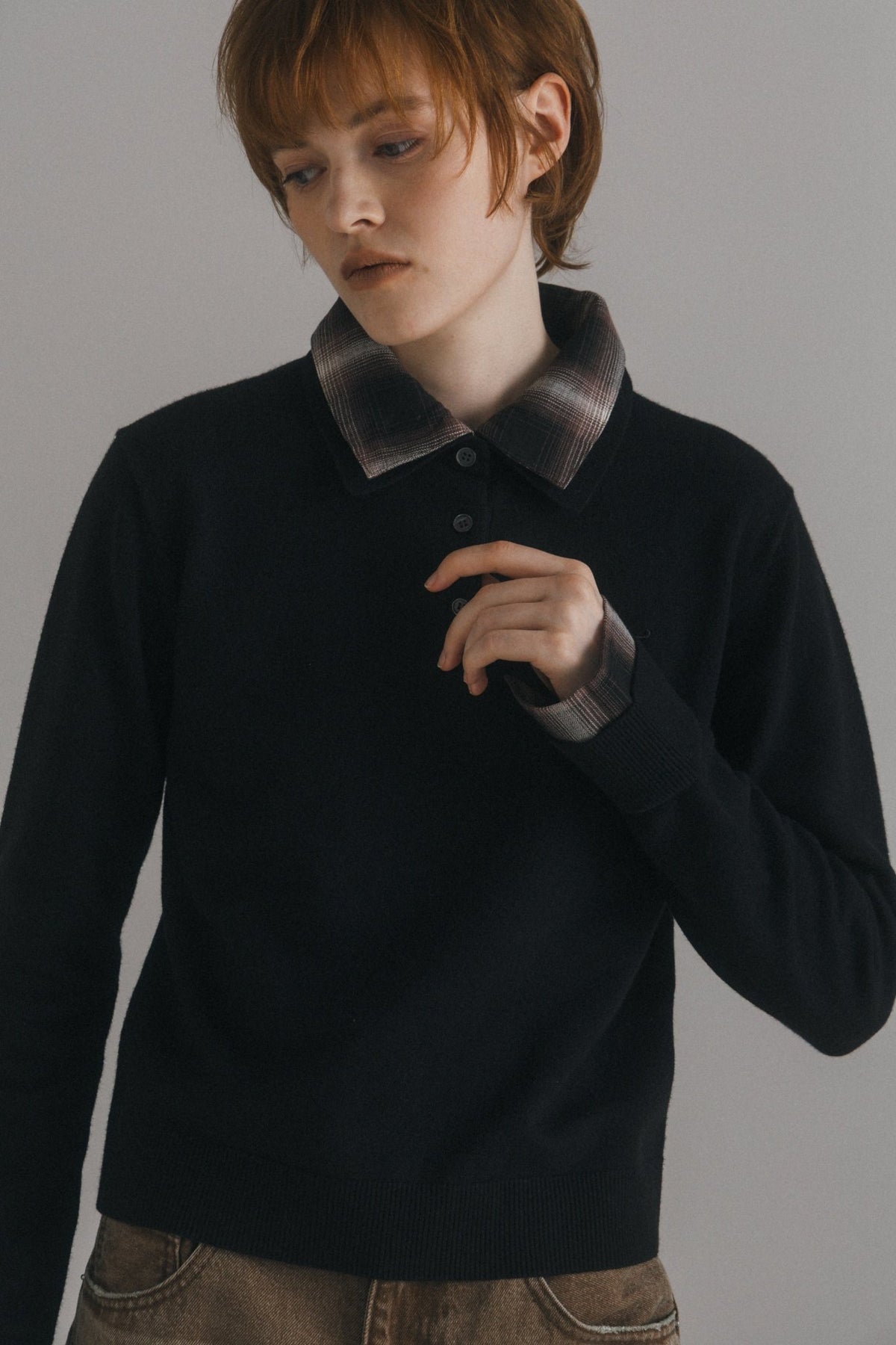 Karvia Layered Knit Top