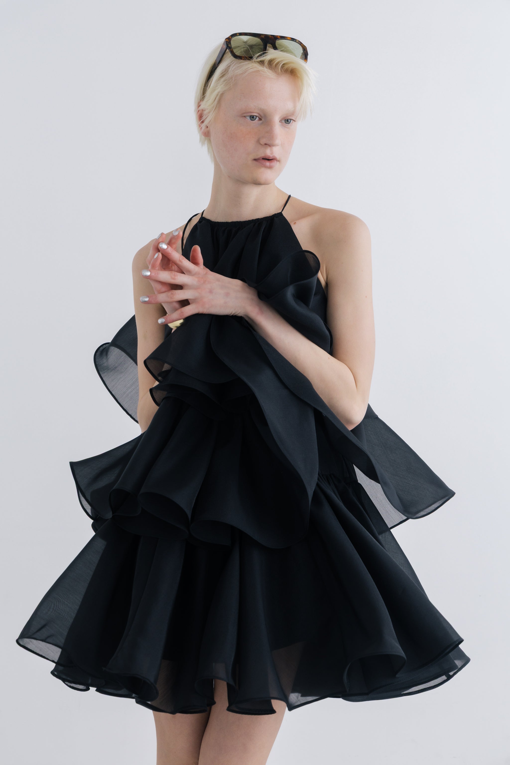 Hesiod Frills Dress – THE TOÉ