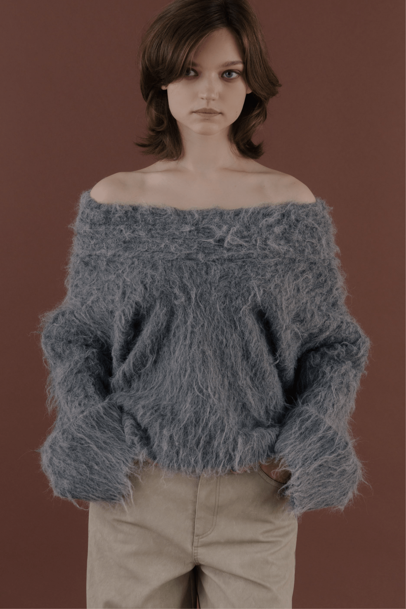Friedrich Off-shoulder Sweater