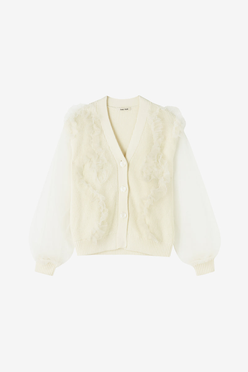 Corfu Tulle Cardigan