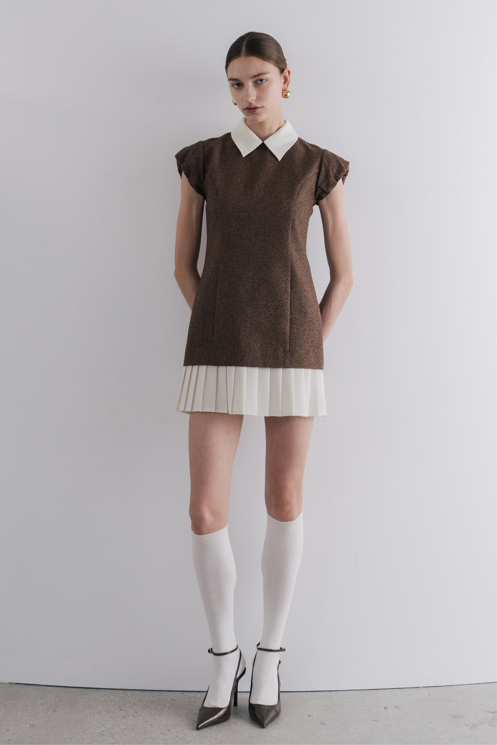 Leopold Tweed Dress – THE TOÉ Leopold Tweed Dress – THE TOÉ
