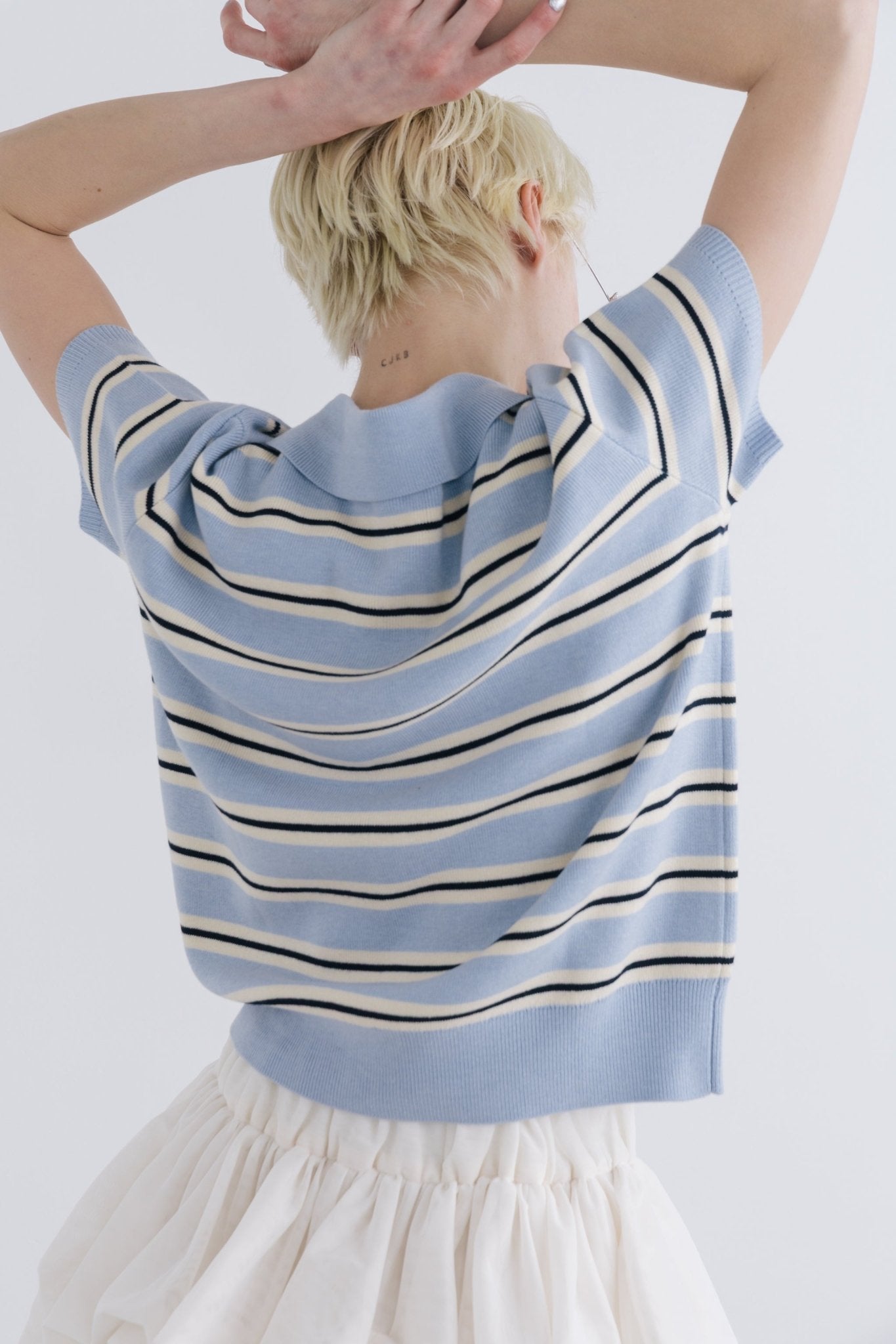 Goethe Stripe Half Knit