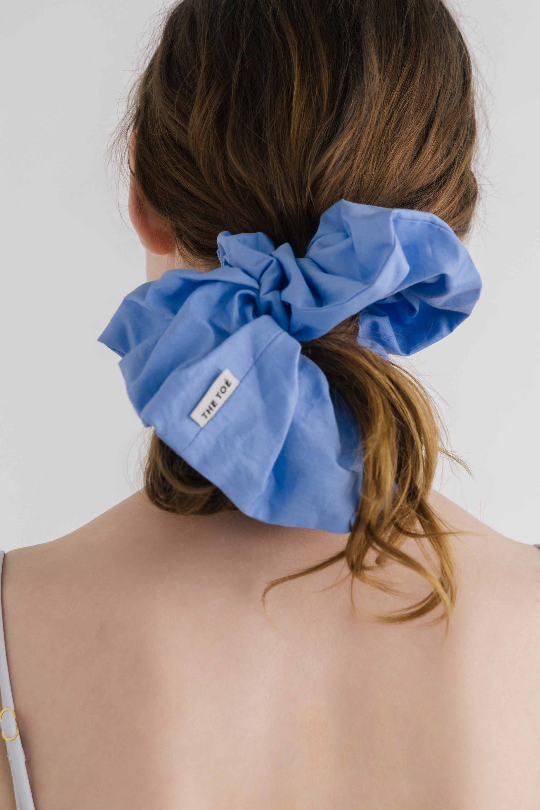 【新品未使用】THETOE シュシュ靴下 momo様リクエスト Naxos Poplin Scrunchie – THE TOÉ