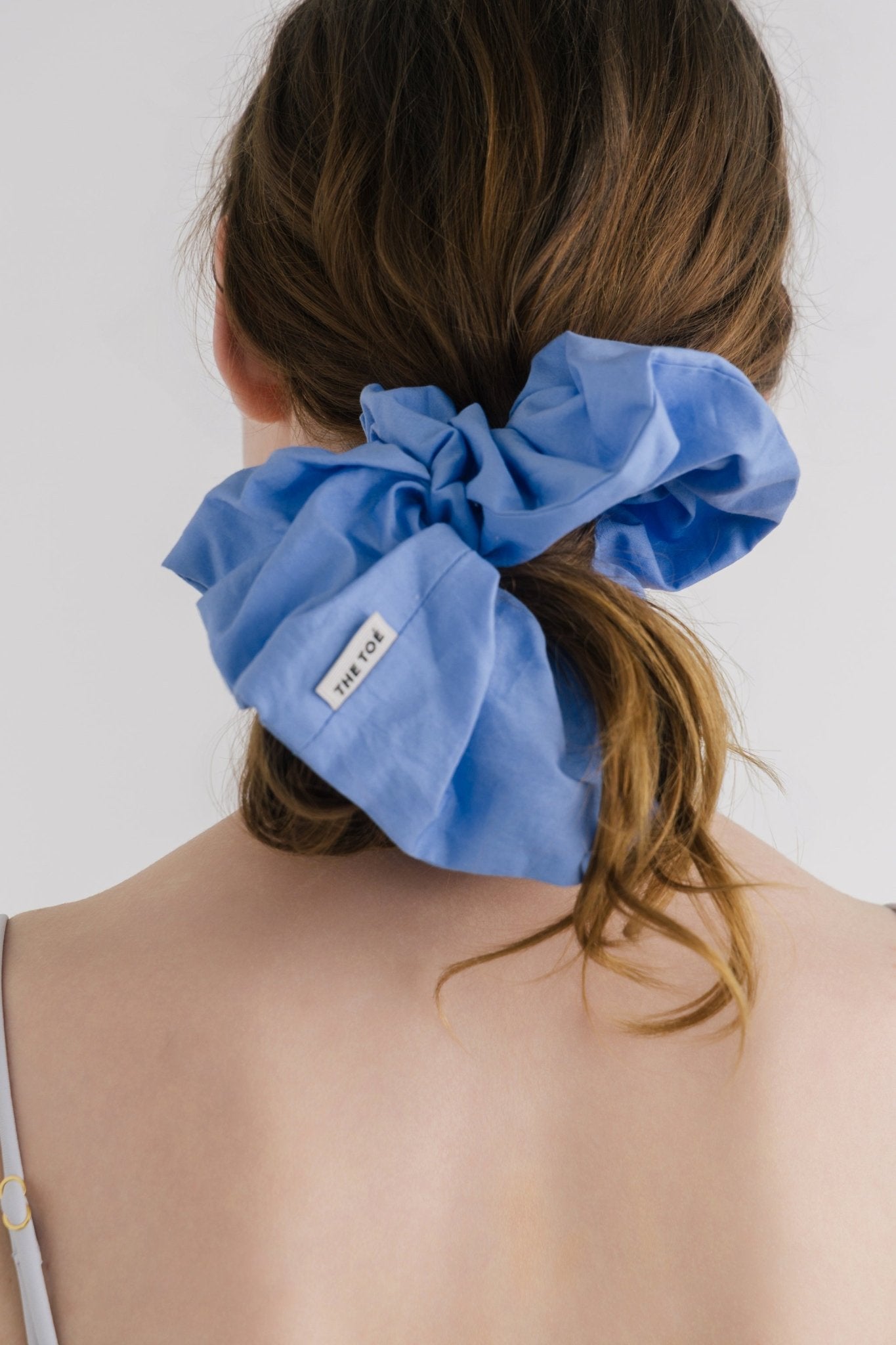 Naxos Poplin Scrunchie