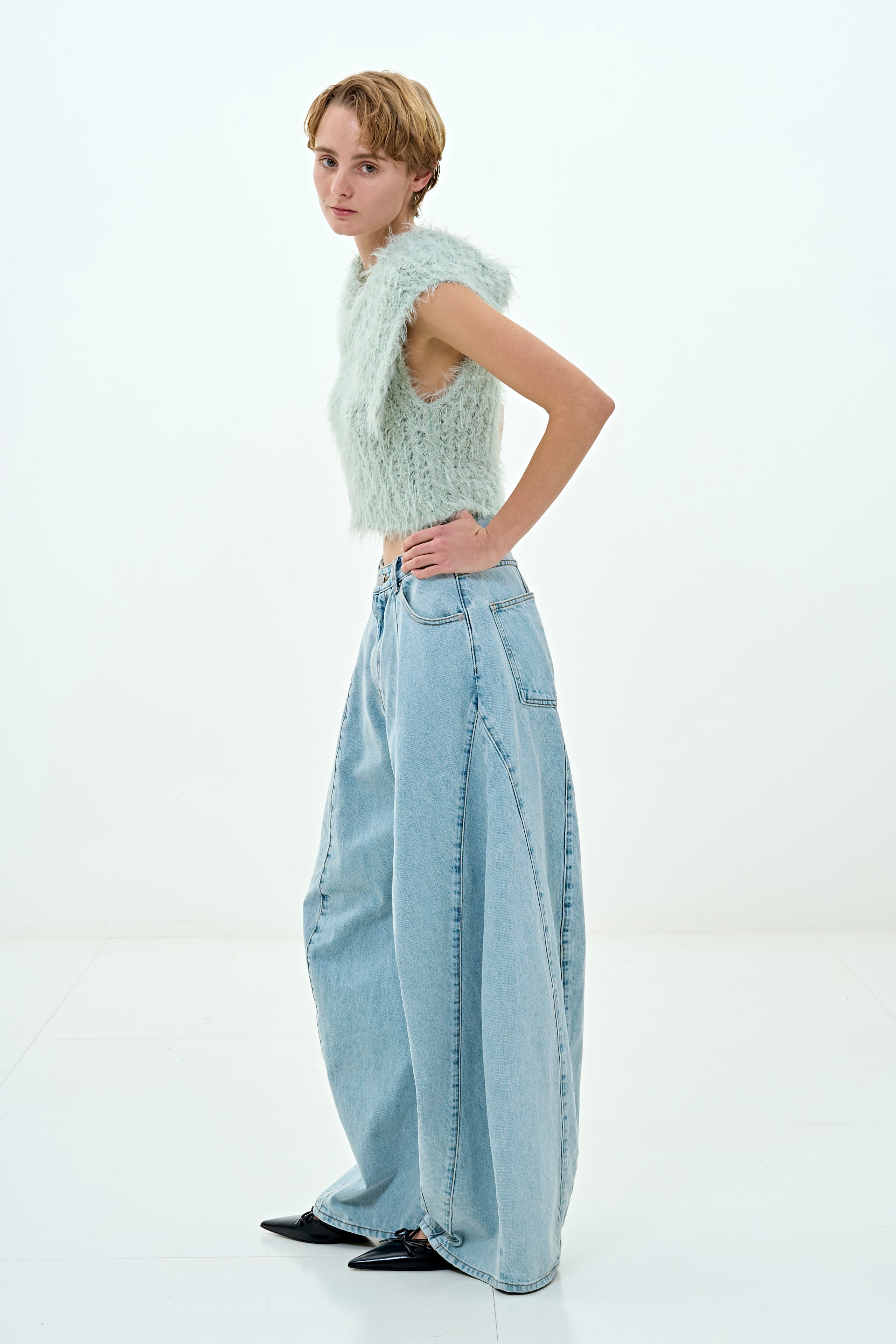 Santorini denim pants