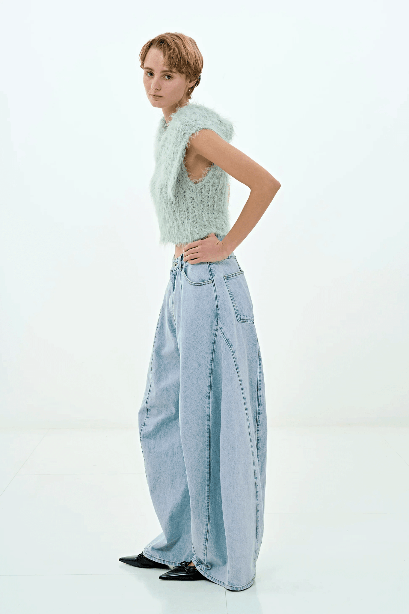 Santorini Denim Pants