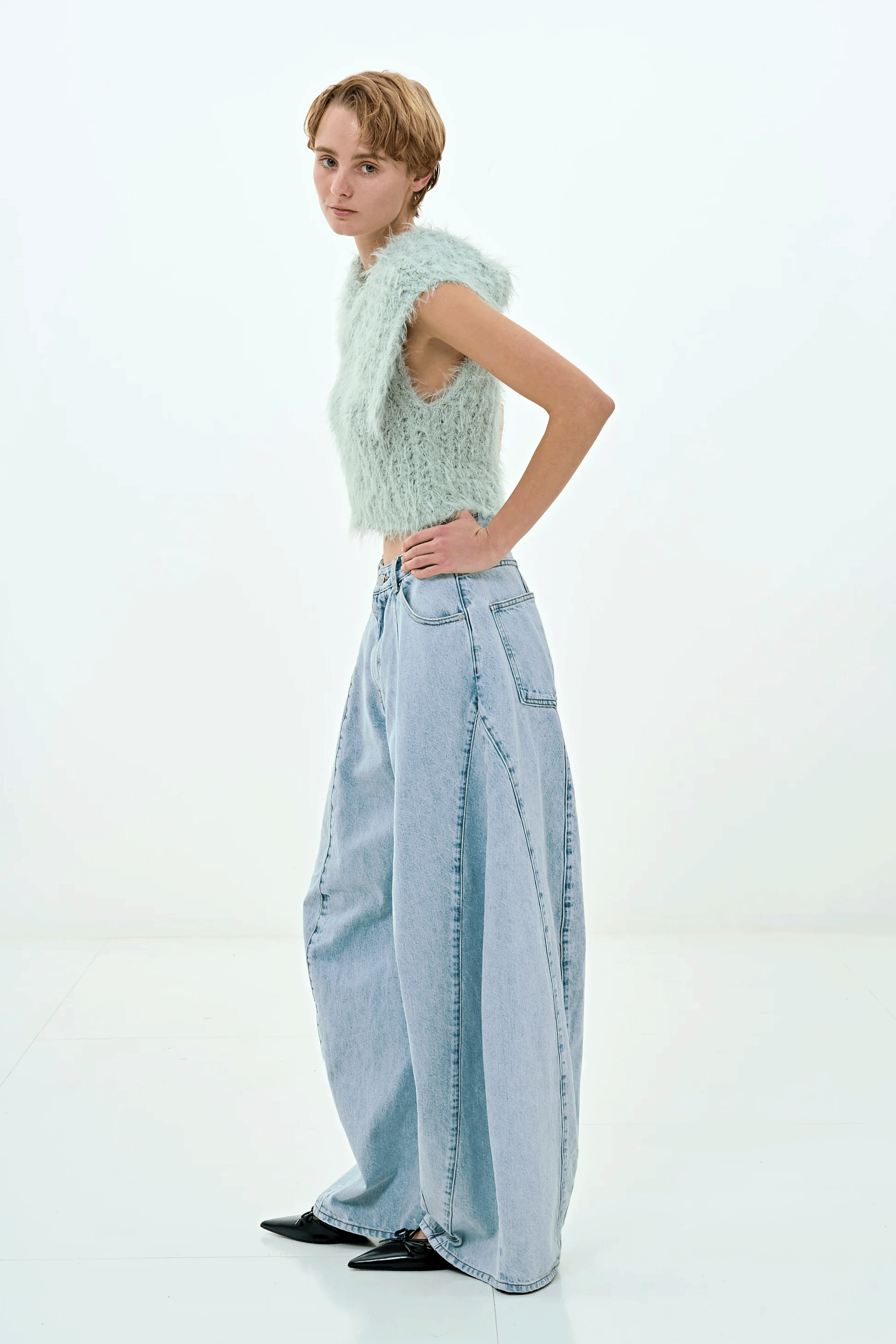 Santorini Denim Pants