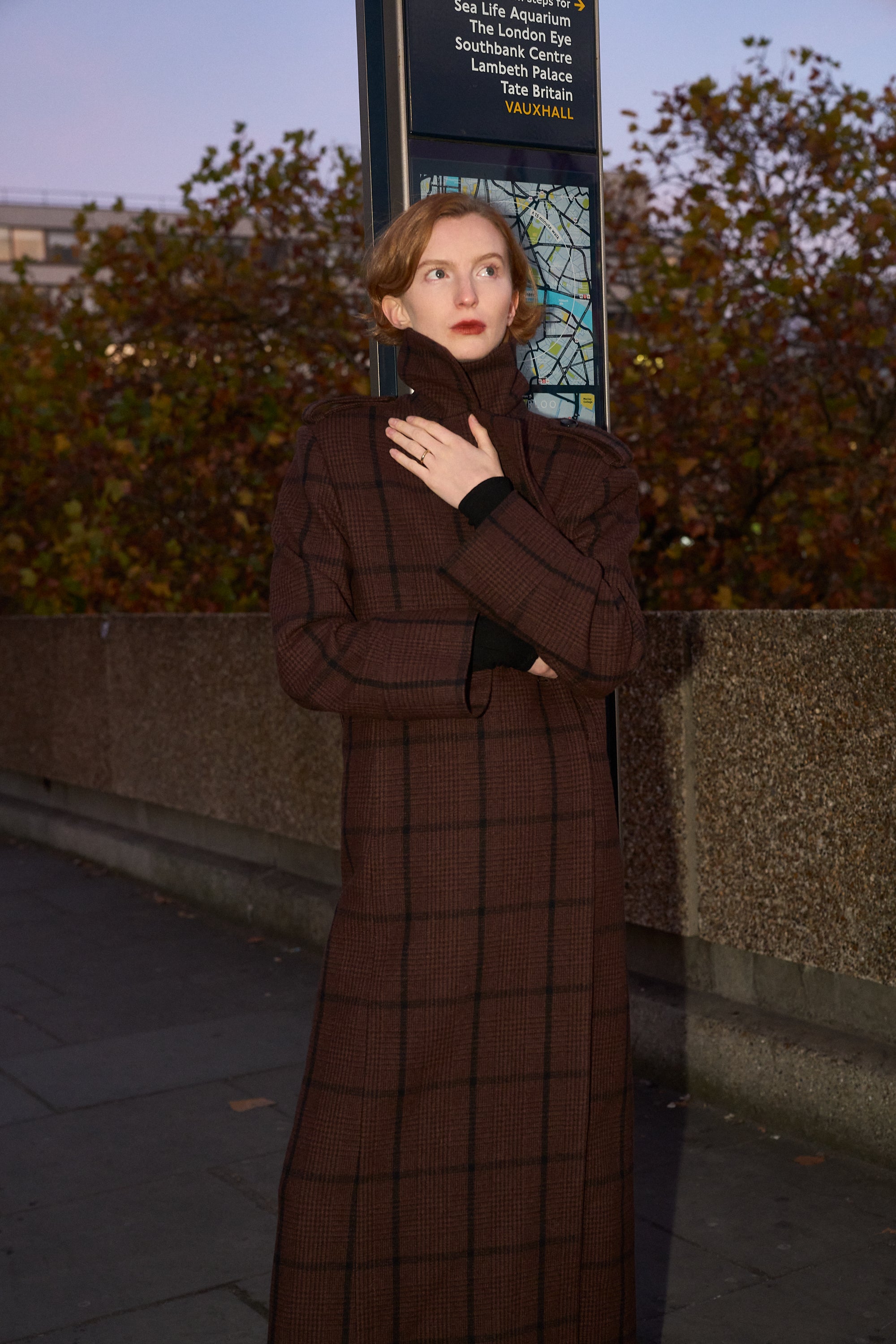 Fleet wool coat