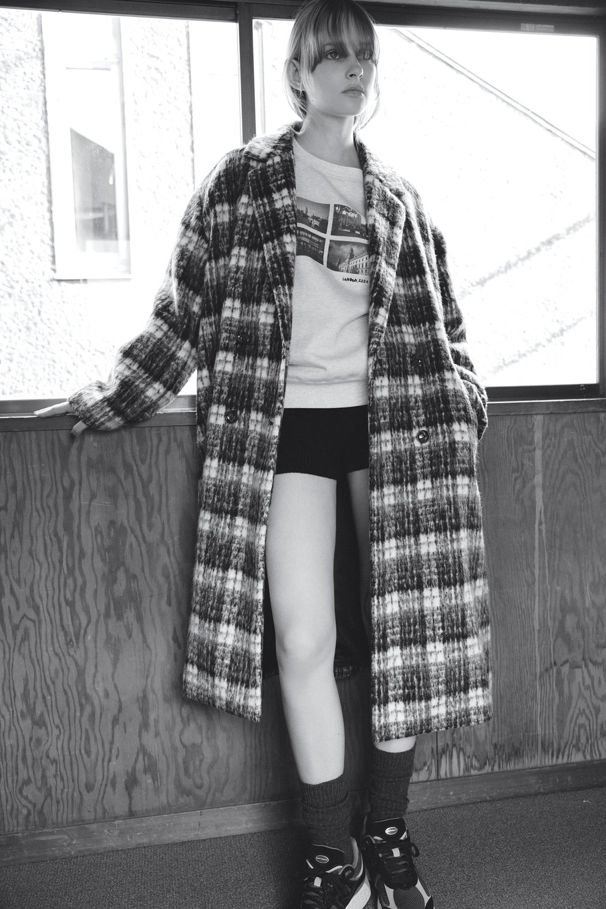 Marksburg Plaid Coat