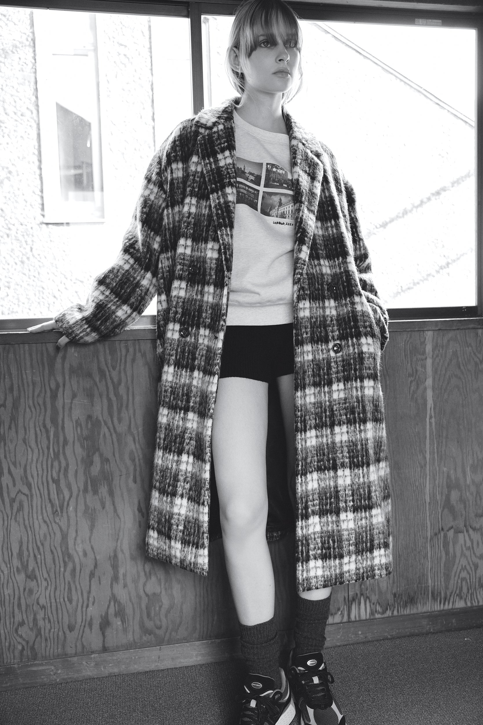 Marksburg Plaid Coat