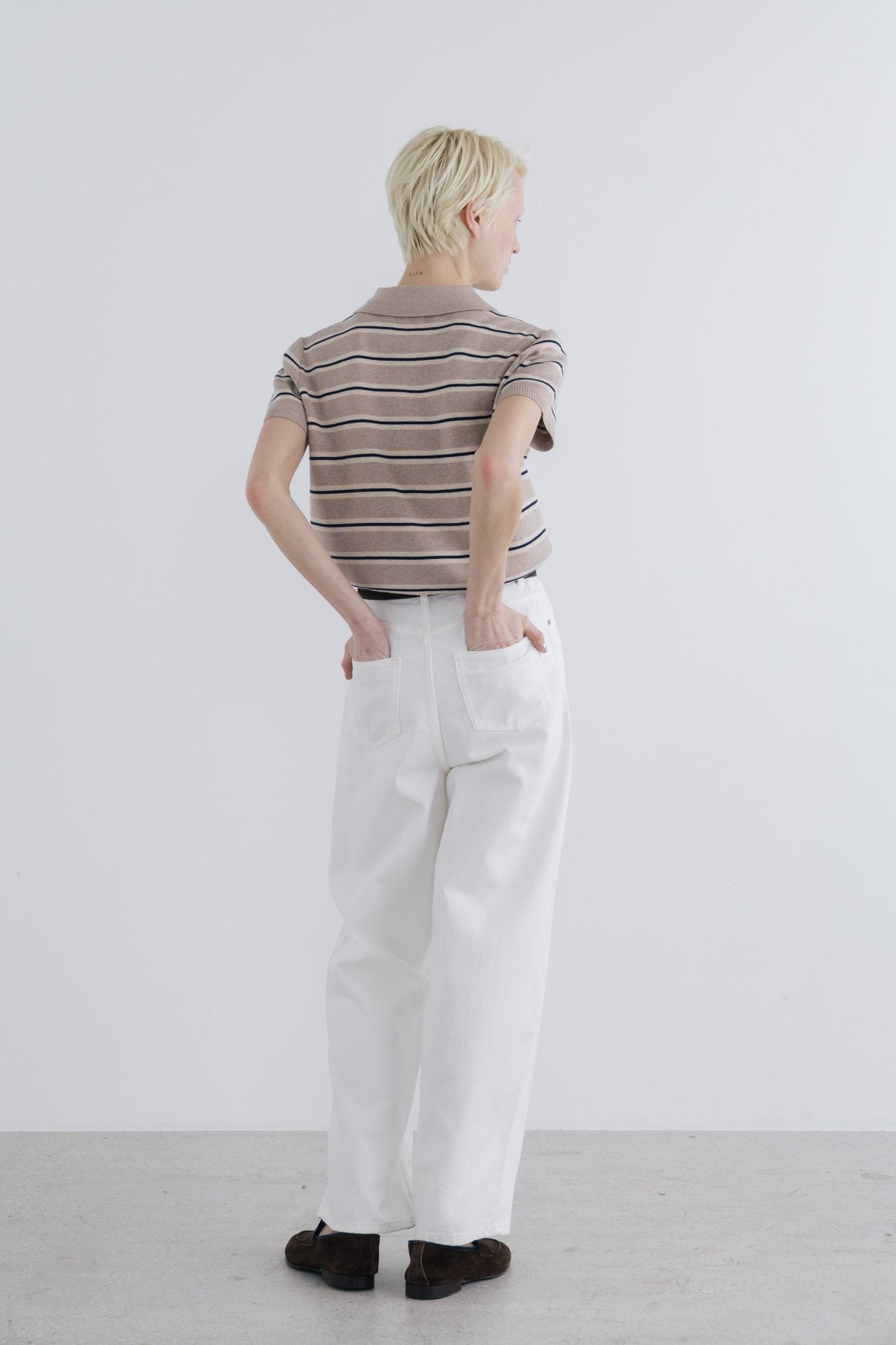 Goethe Stripe Half Knit