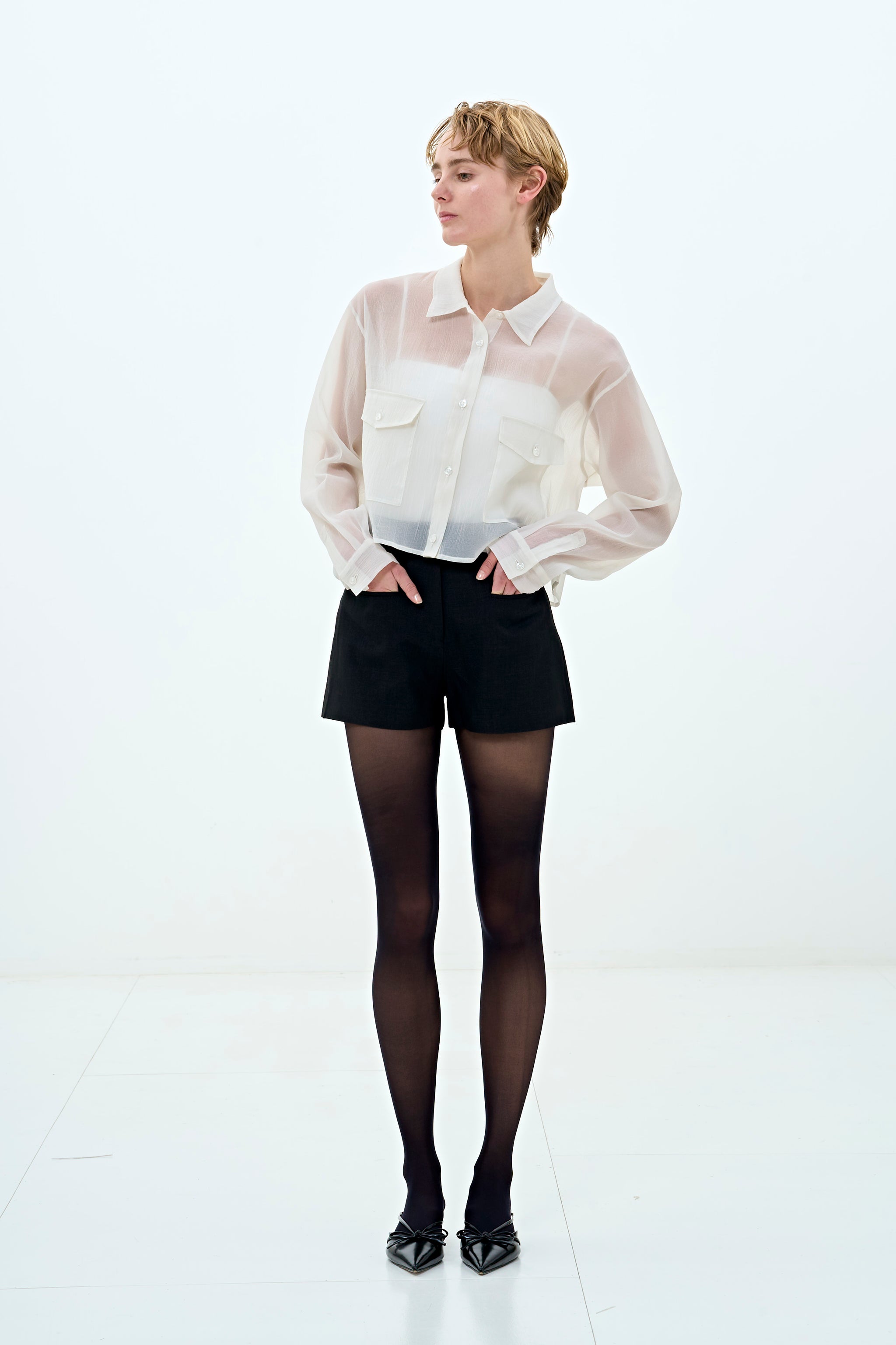 Mykonos Sheer Shirt