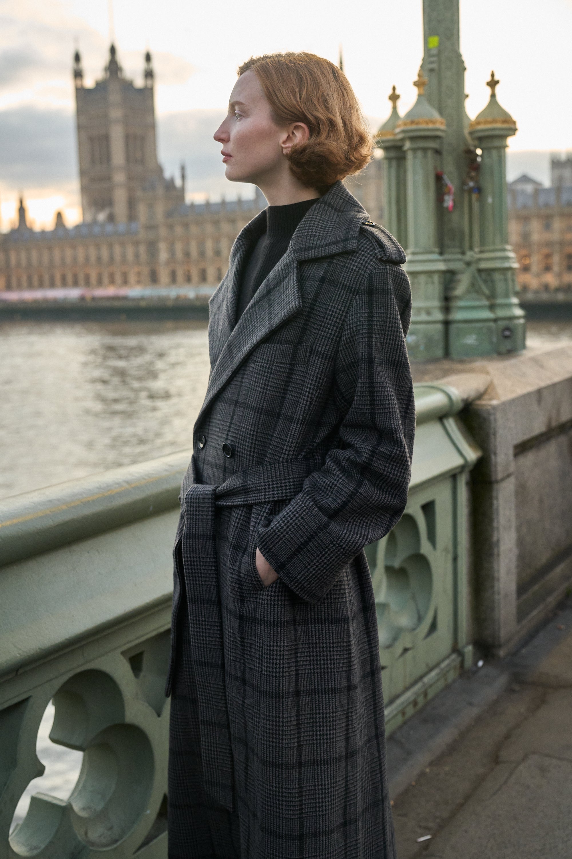 Fleet wool coat