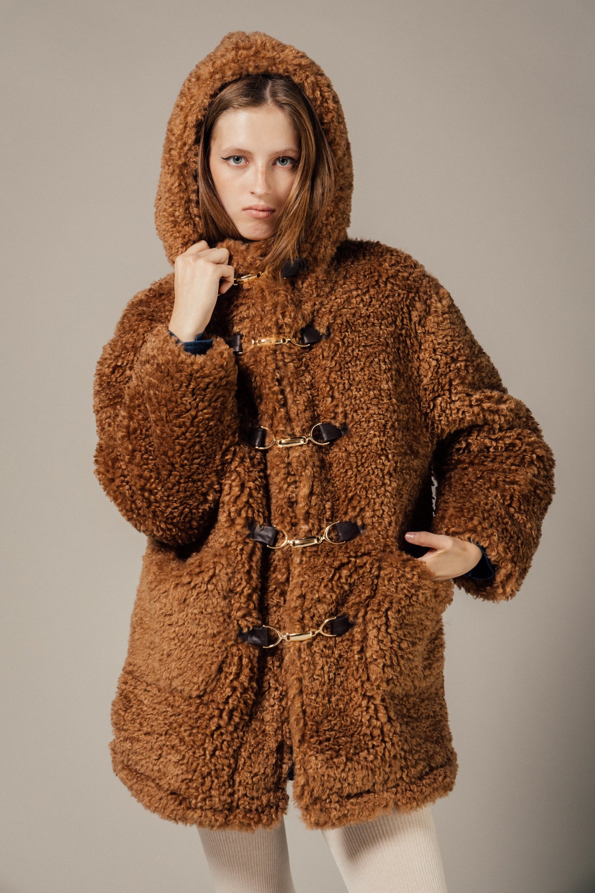 Trafalgar Boa Coat