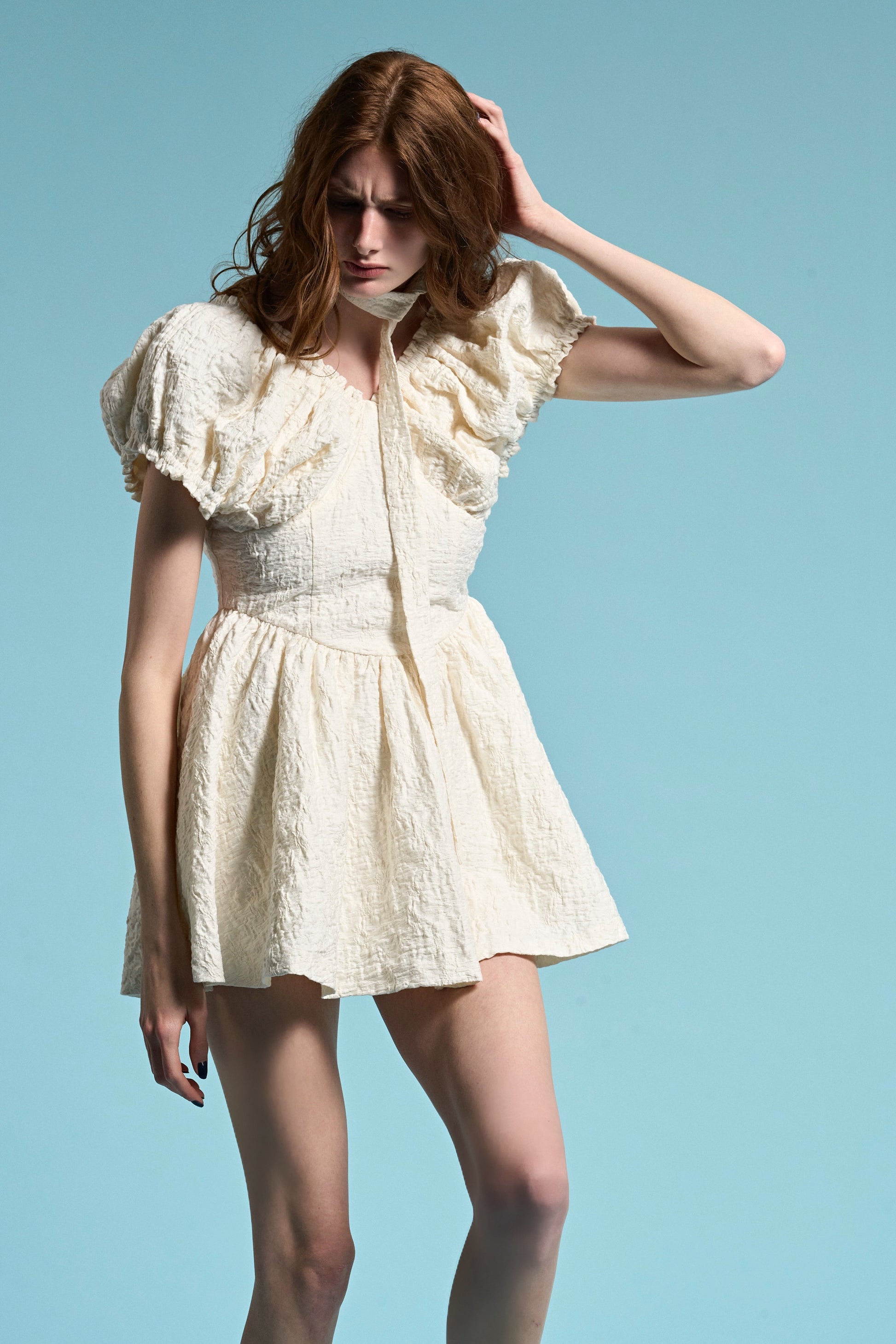 Kolonaki Tie Neck Onepiece