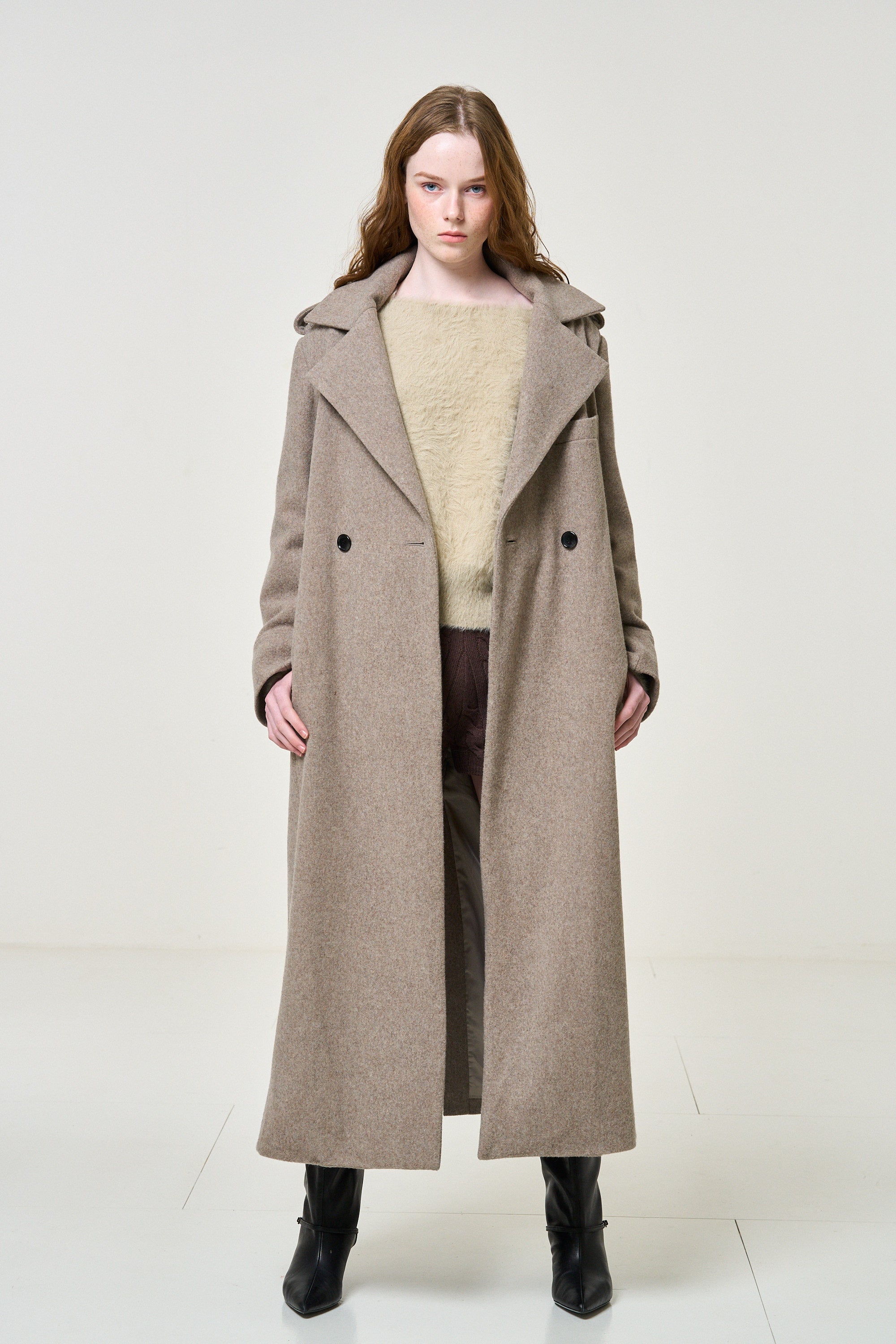 Fleet wool coat