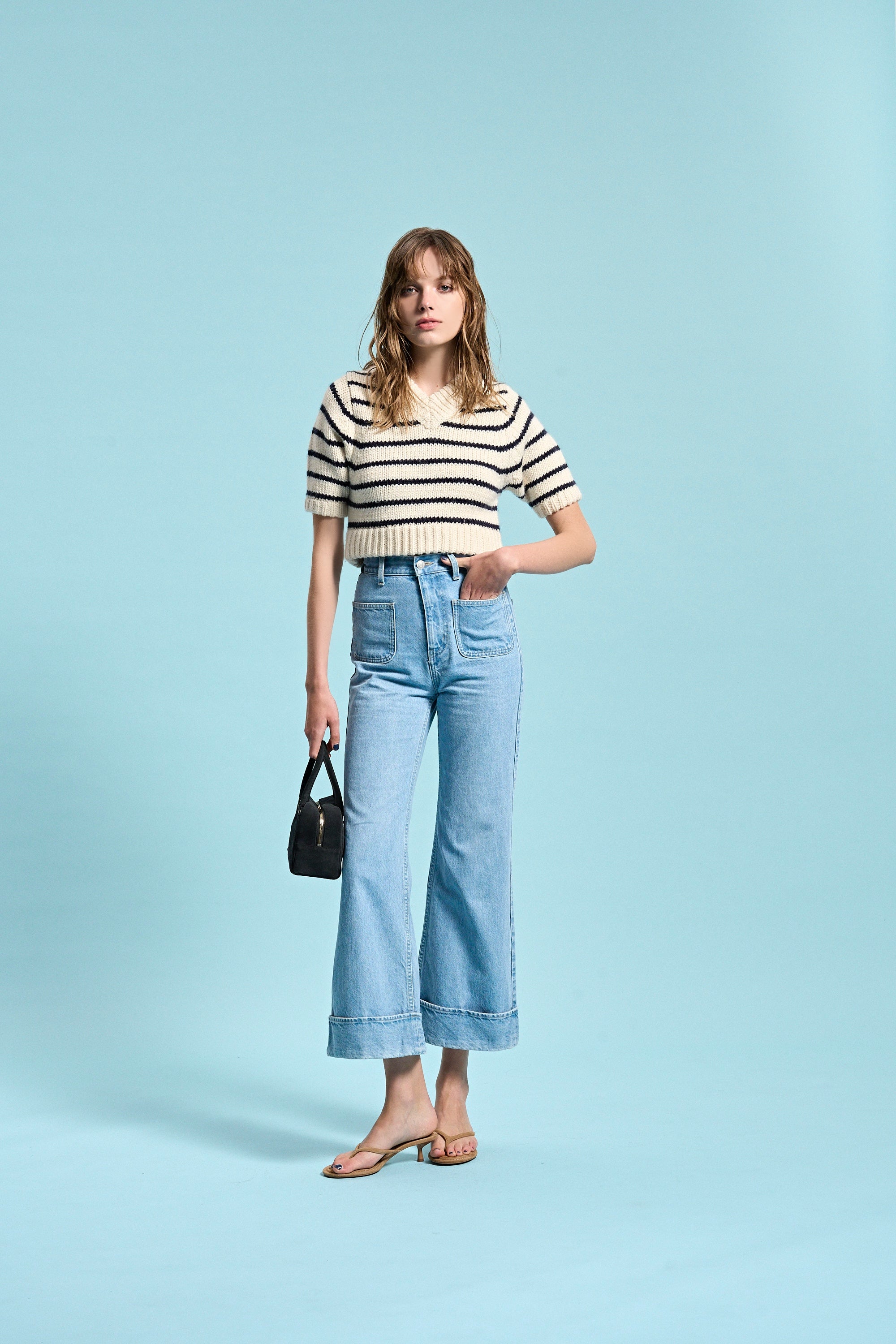 Baklava Crop Knit