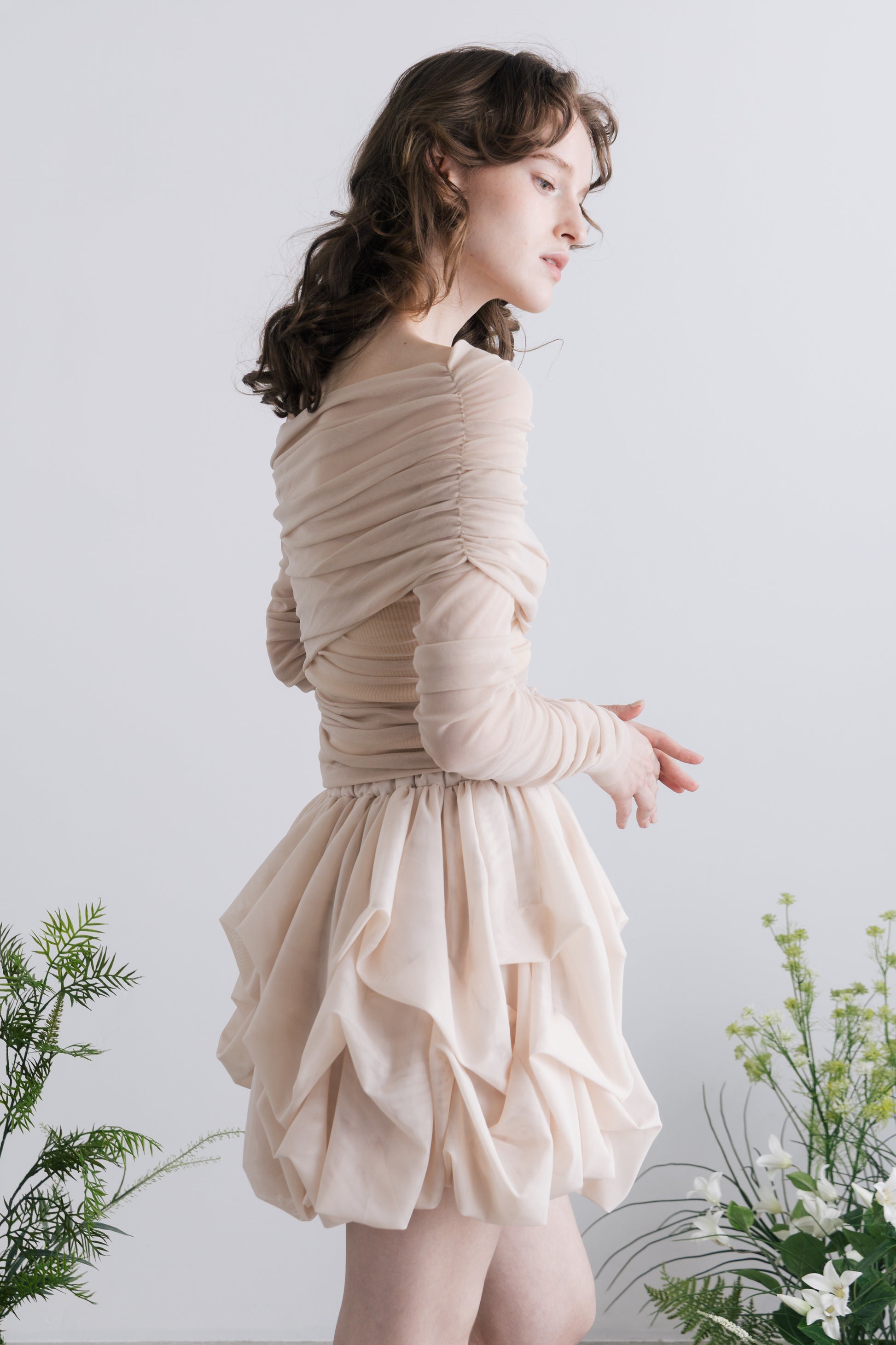 Anthurium Tulle Tops