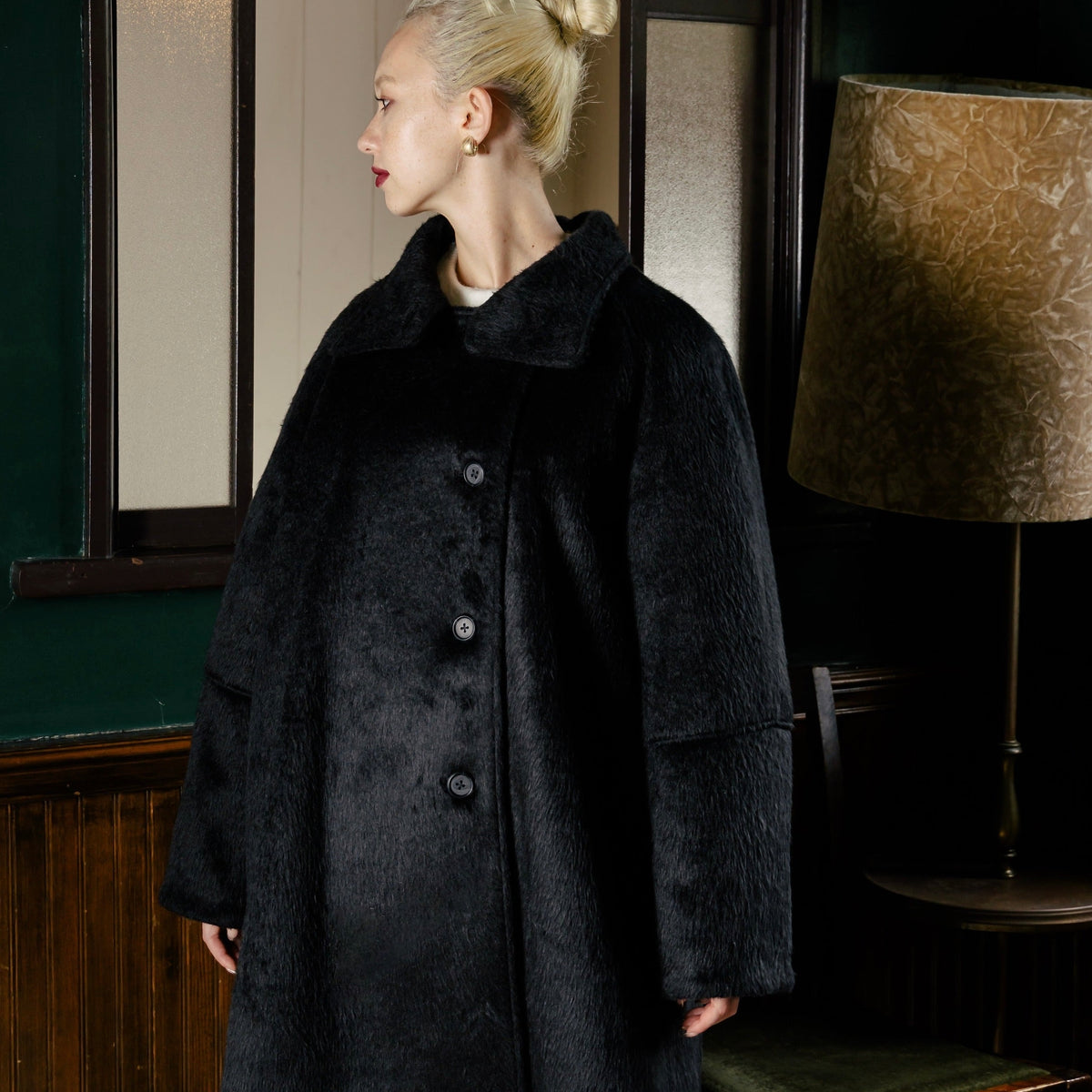 Chambéry standneck coat