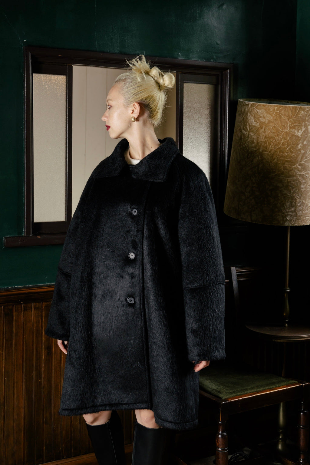 Chambéry standneck coat